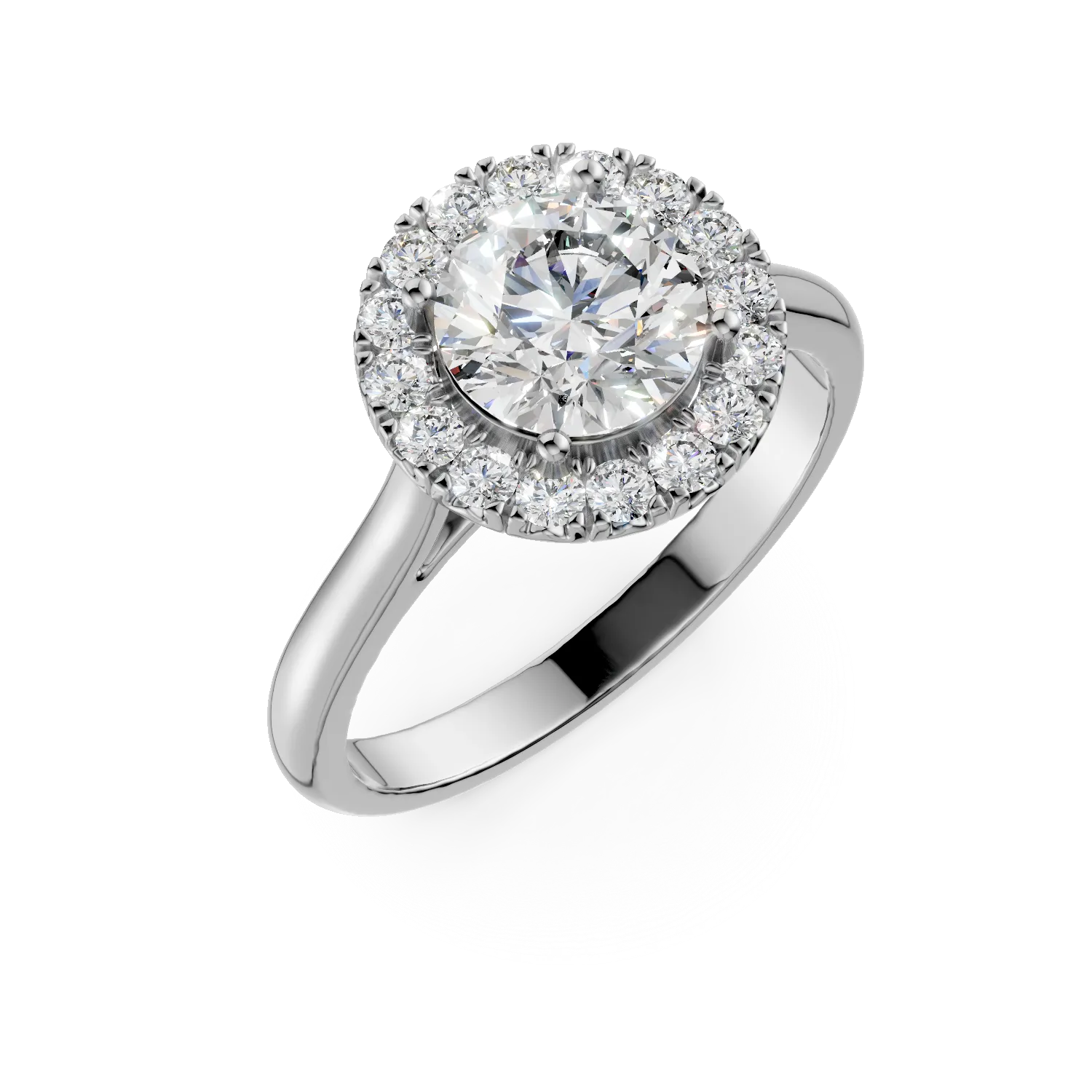 Pierścionek Celeste z białego złota z diamentami hodowanymi w laboratorium o masie 1.27ct-170211