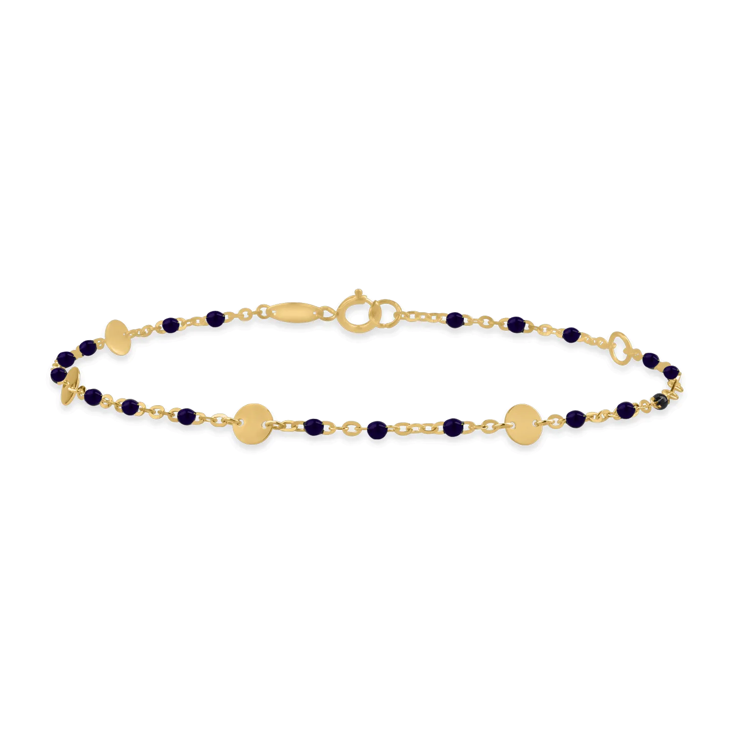 Yellow gold bracelet