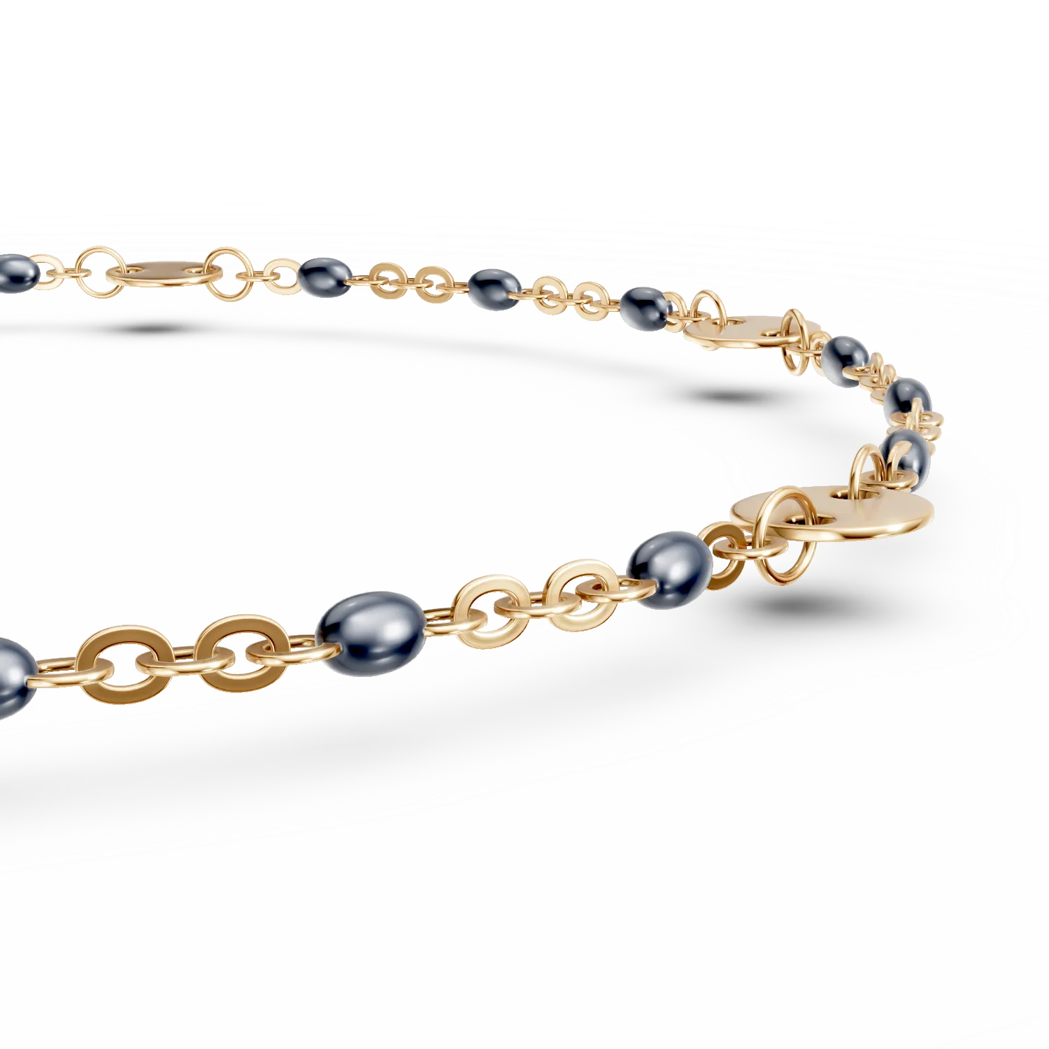 Bratara din aur galben