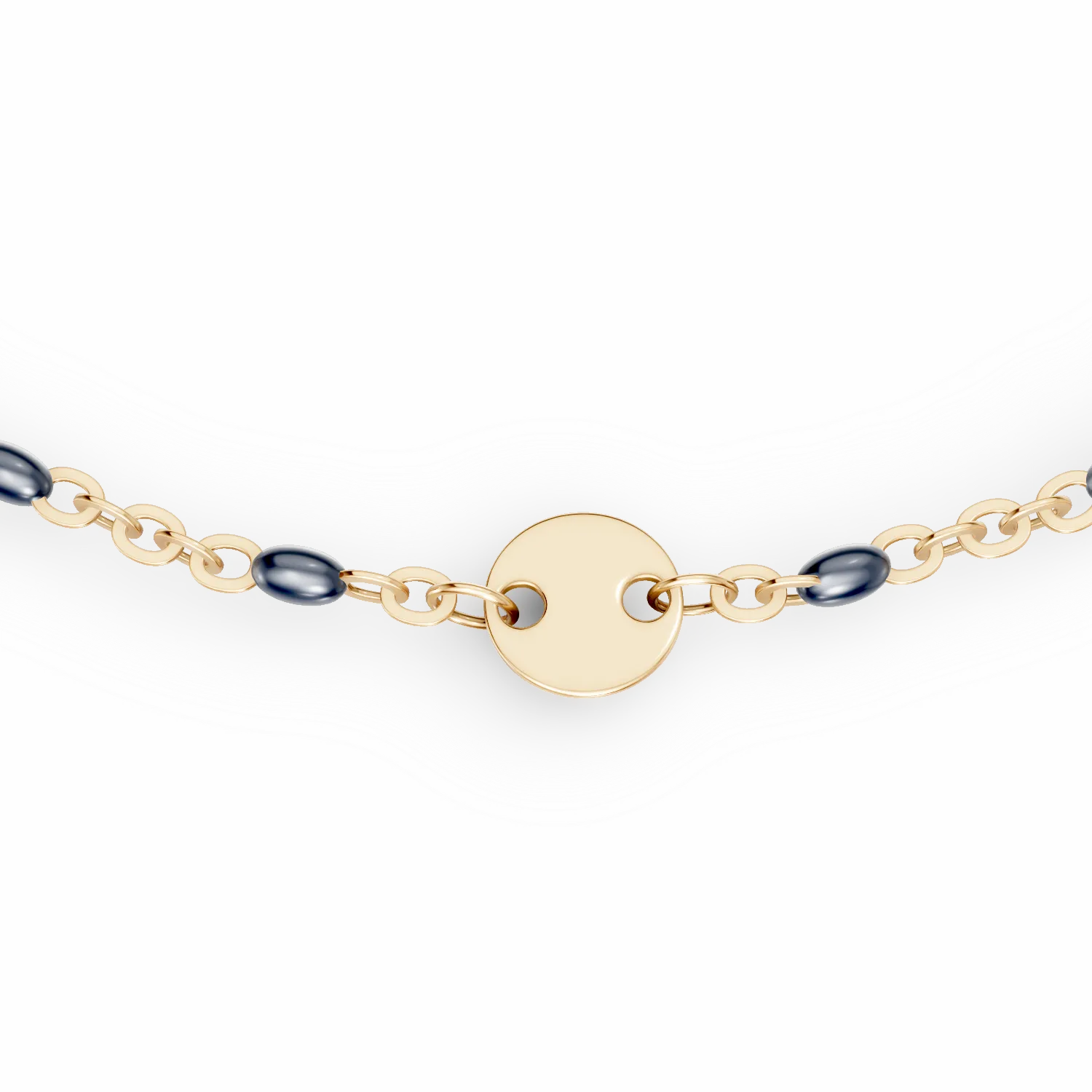 Bratara din aur galben