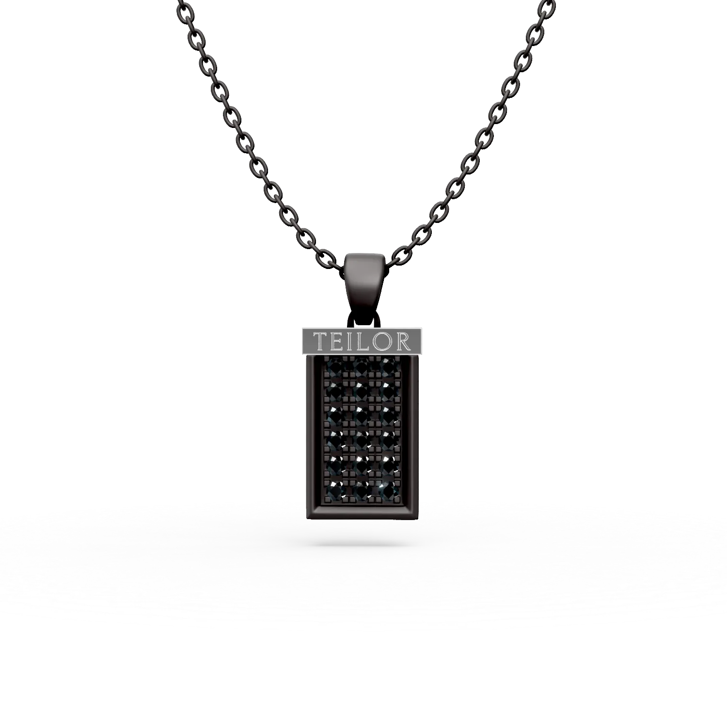 Lant cu pandantiv Skyline Gold