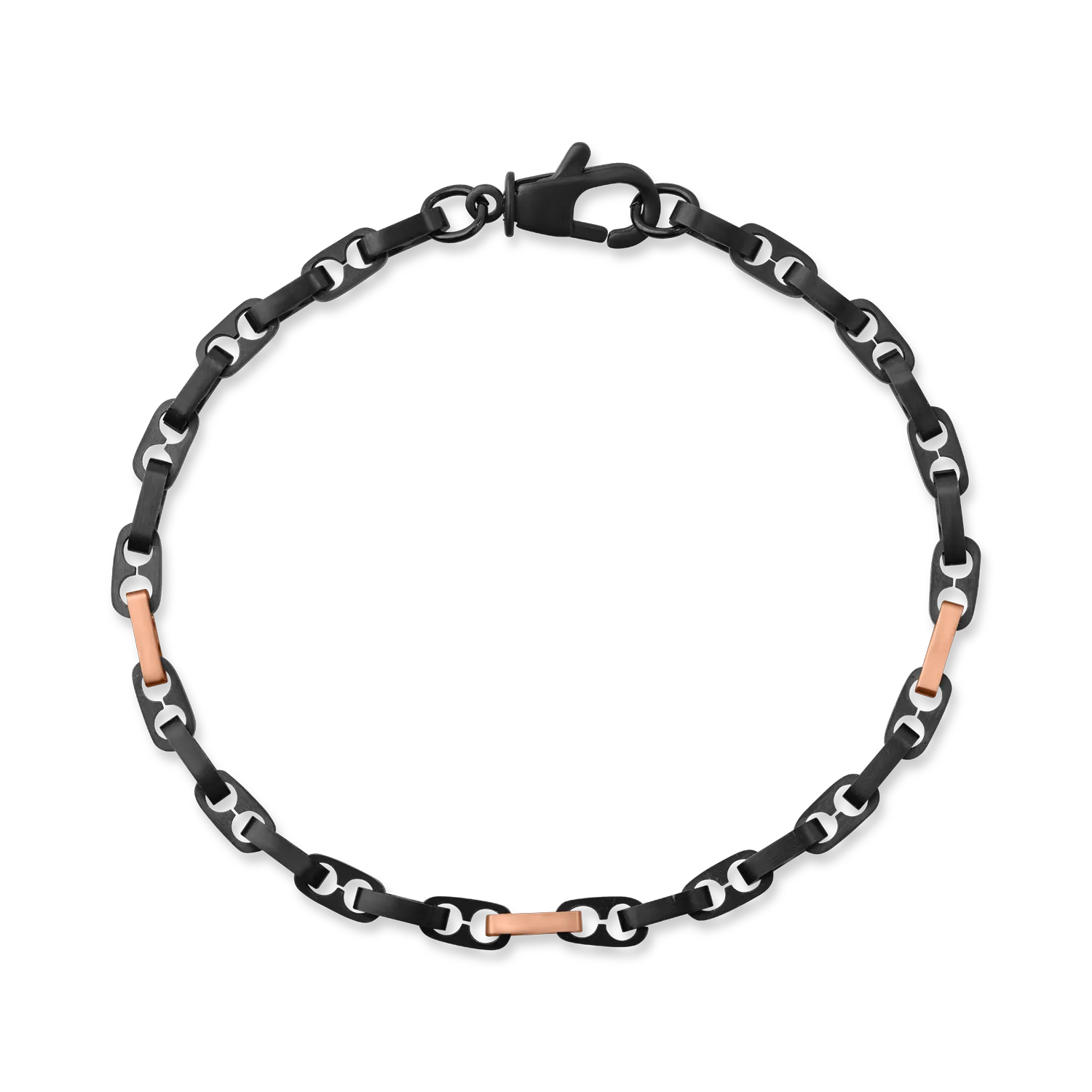 Steel men's bracelet