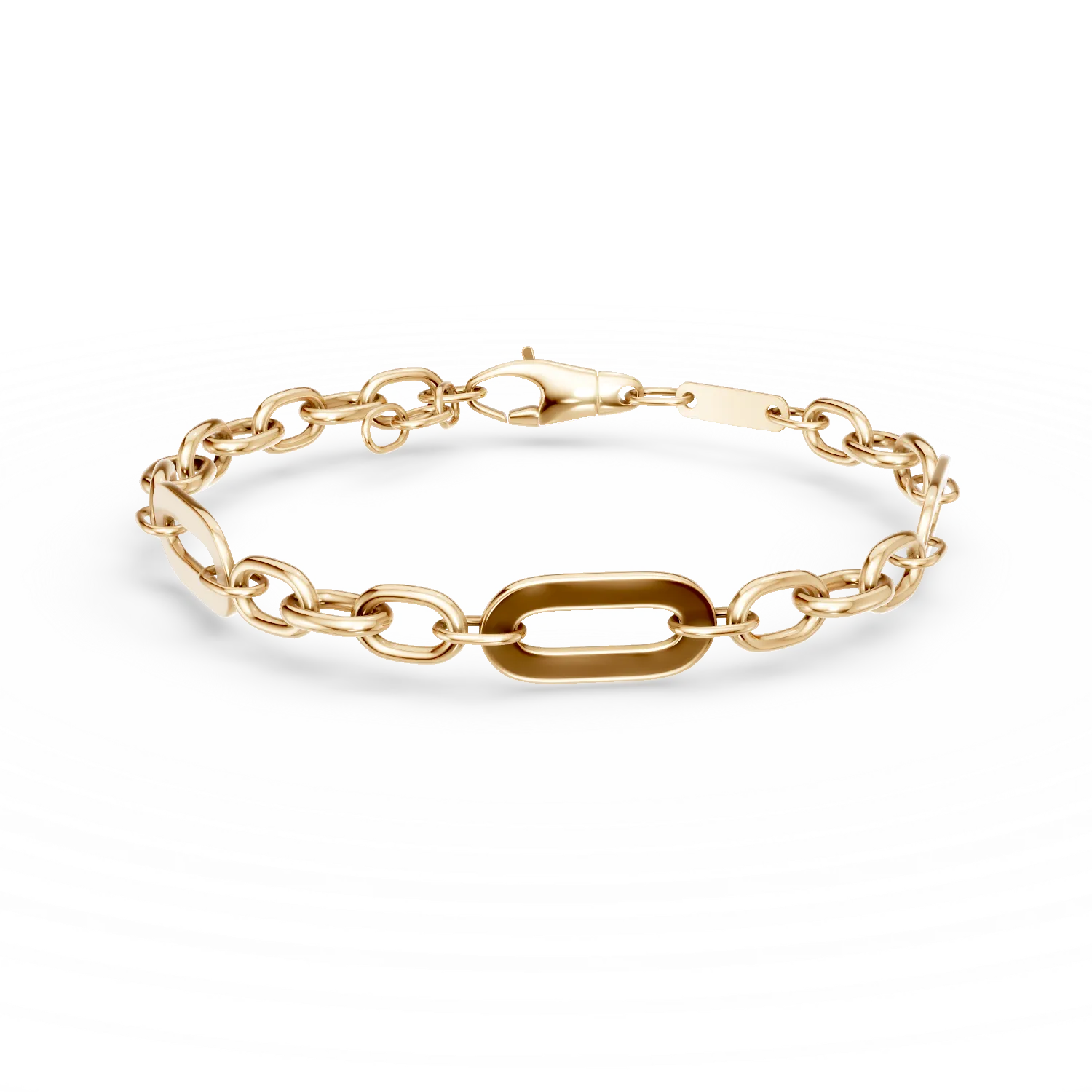 Bransoletka na łańcuszku z żółtego złota-171524
