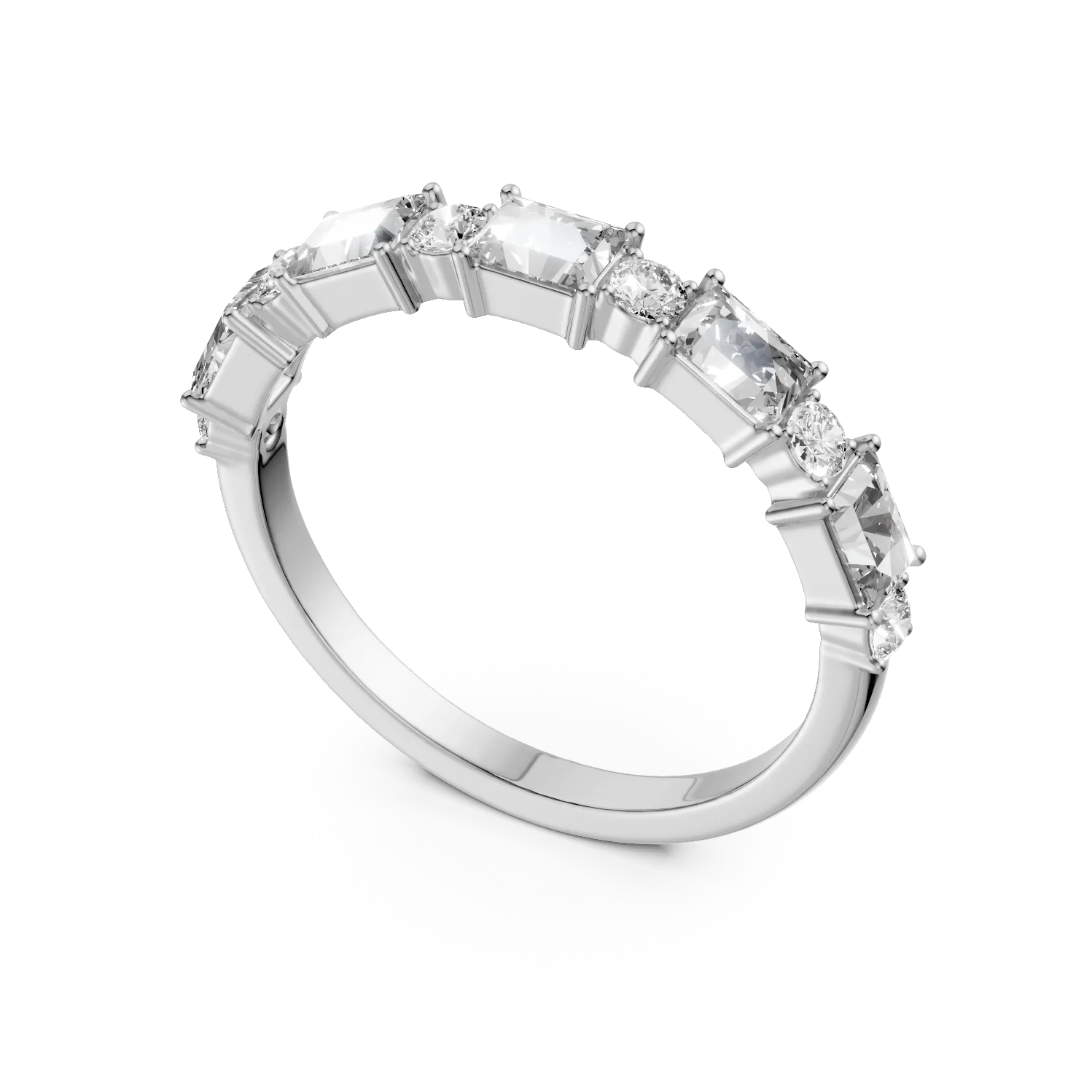 White gold Enola ring with 0.7ct lab grown diamonds