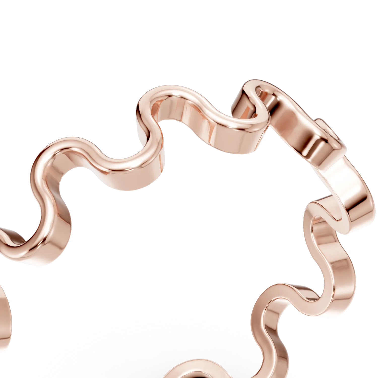 Rózsakany hullámos gyűrű