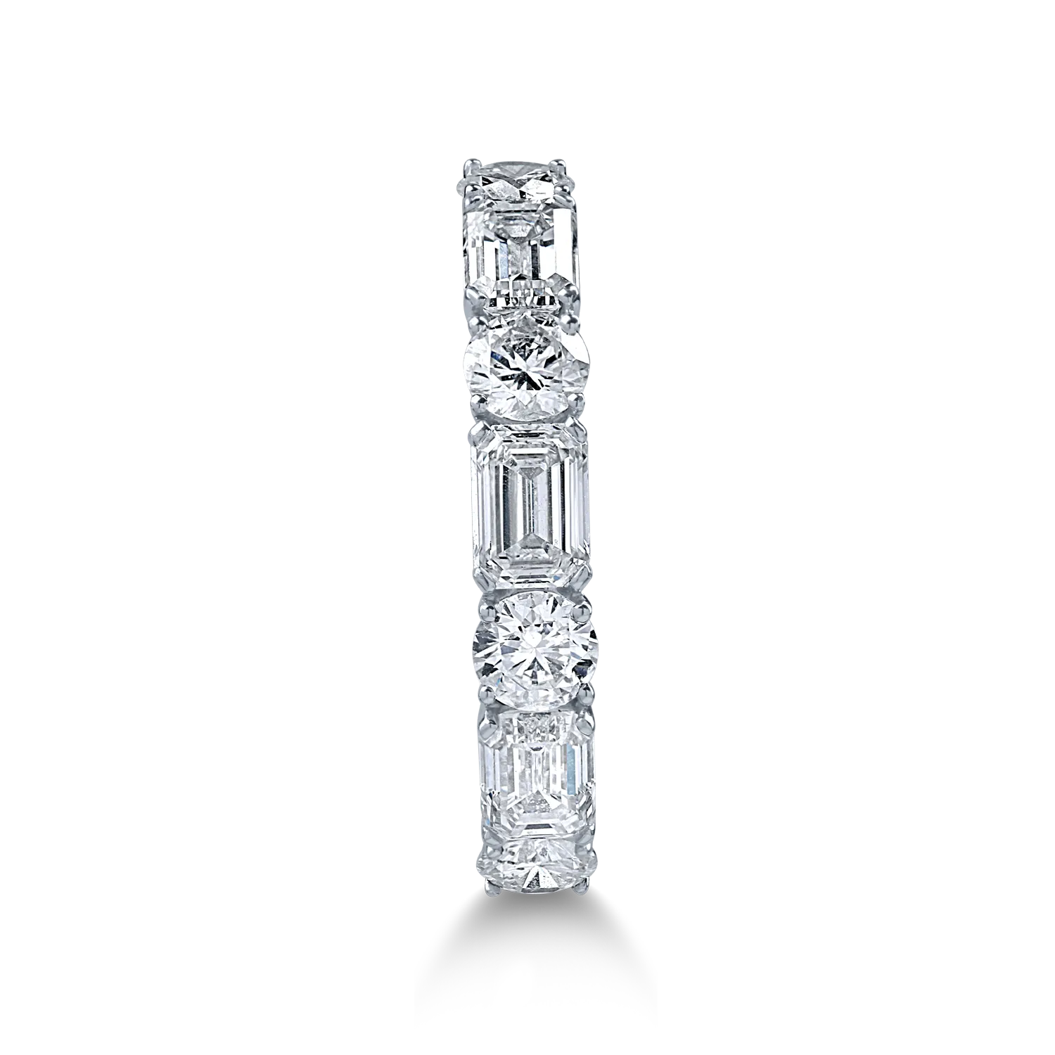 Inel din aur alb cu diamante de 1.5ct