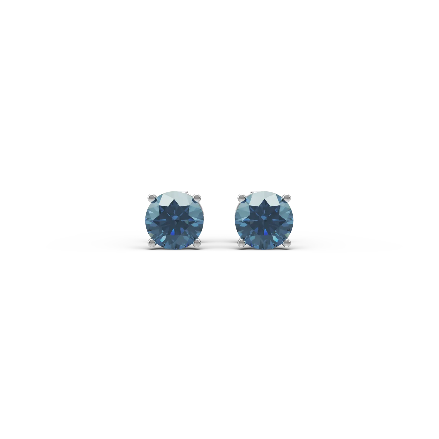Cercei din aur alb cu topaze london blue de 1.3ct-176603