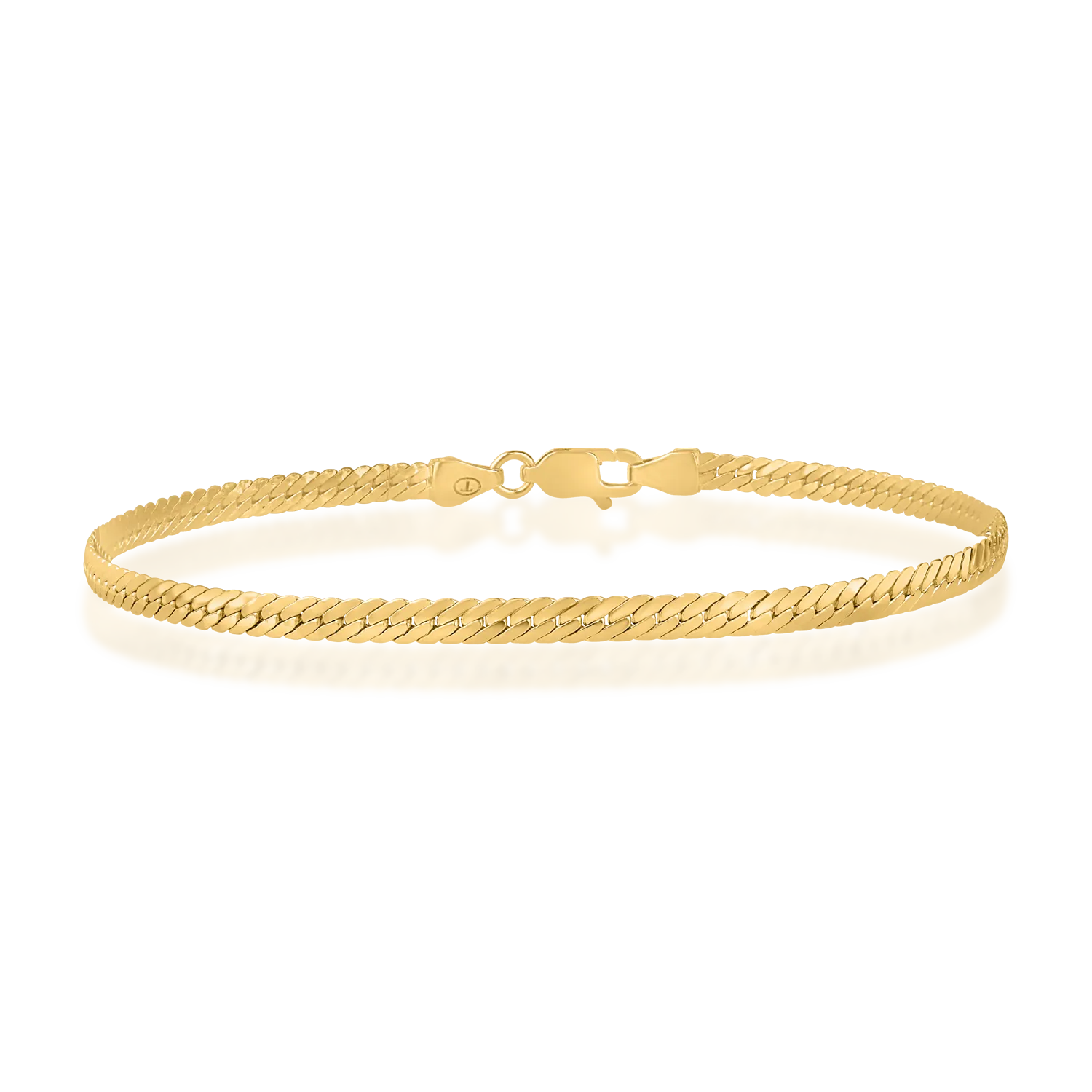 Yellow gold bracelet