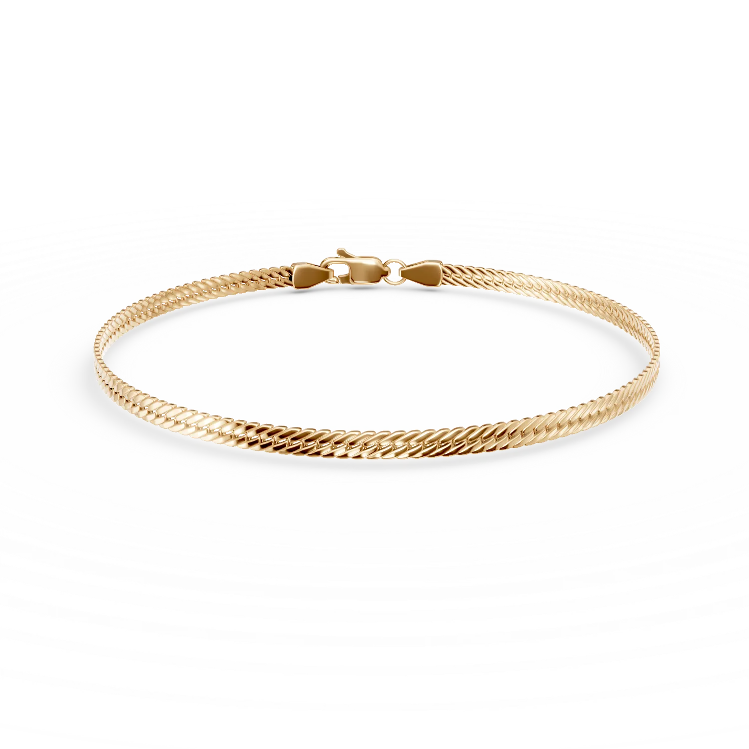 Bratara din aur galben