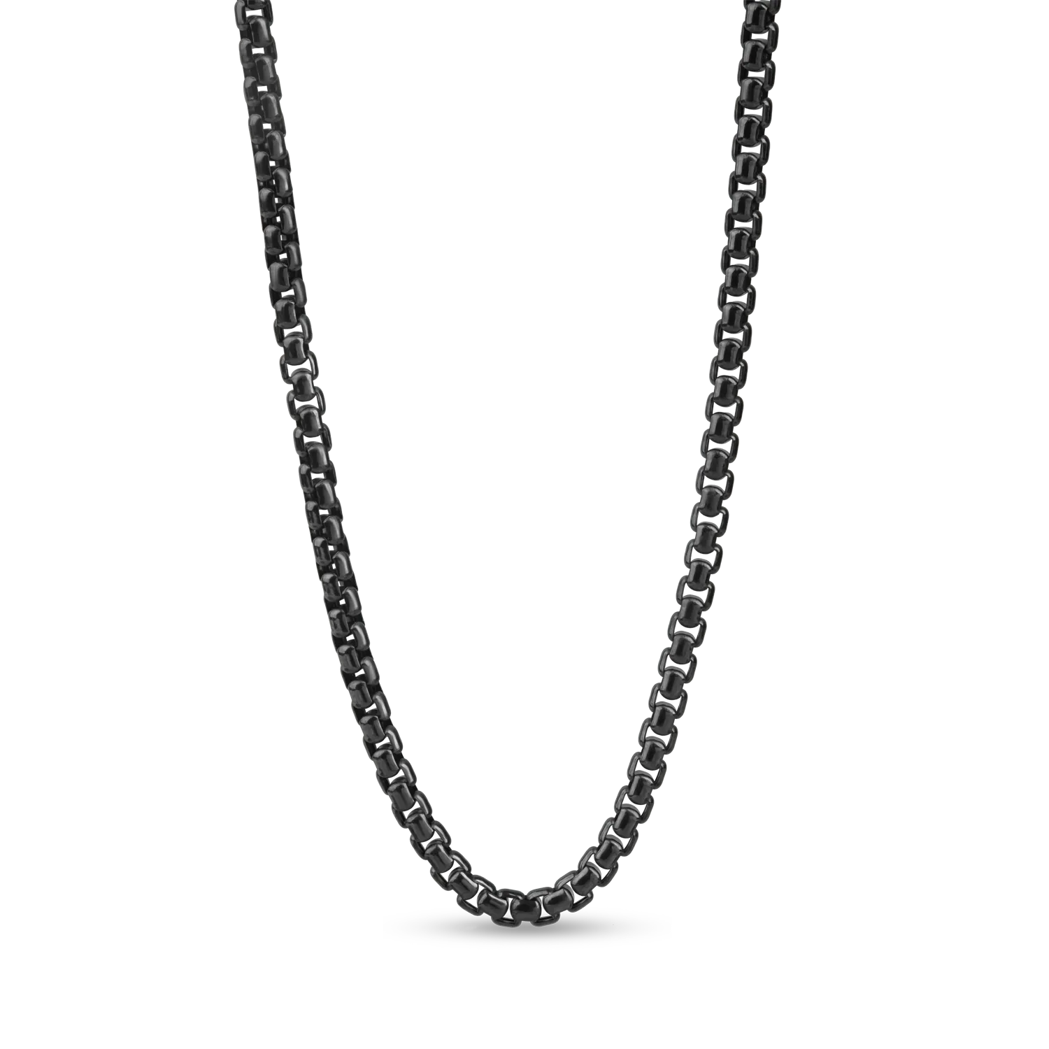 Black-rose gold men's chain