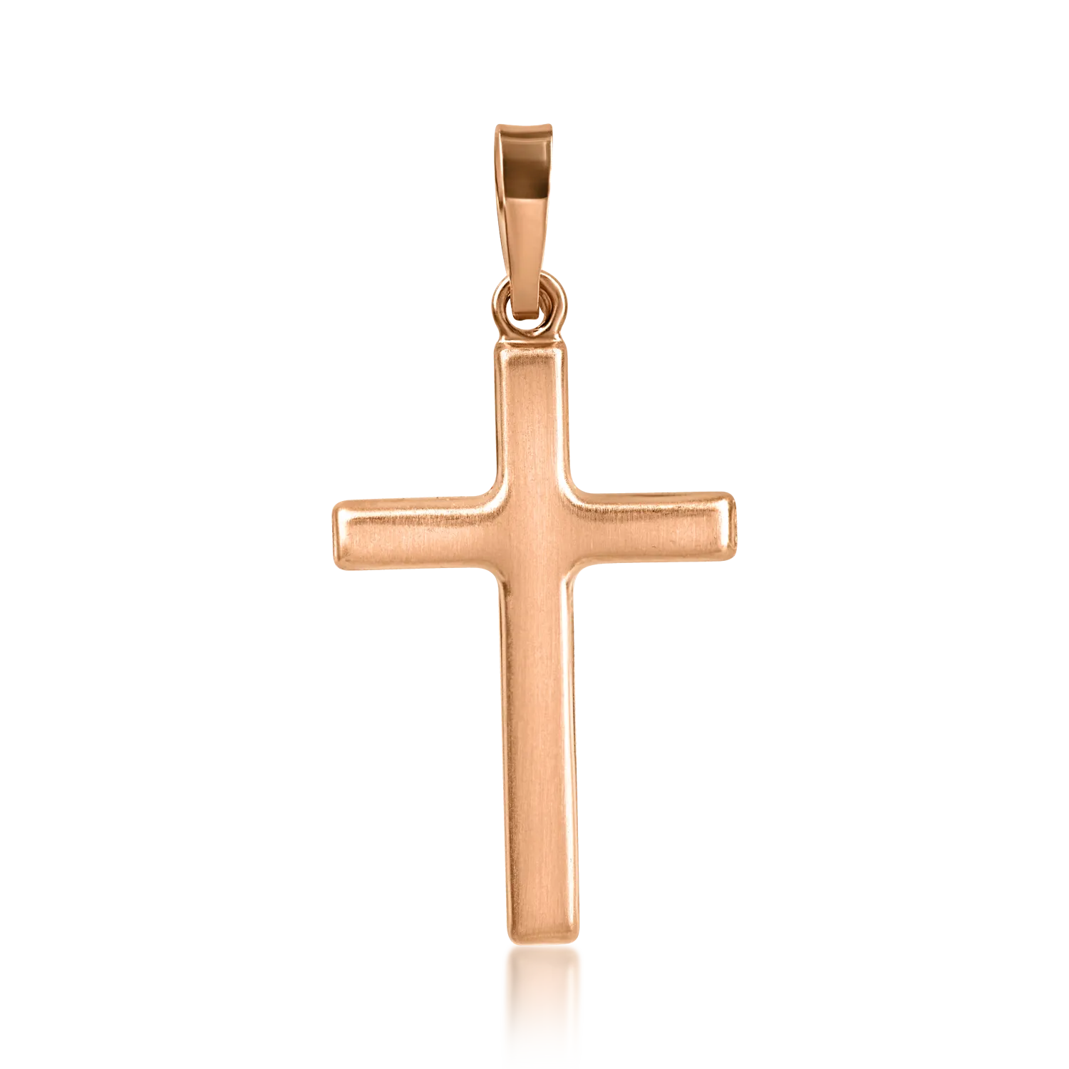 Rose gold cross pendant