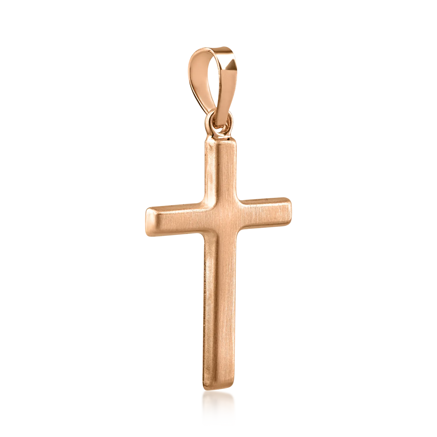 Rose gold cross pendant