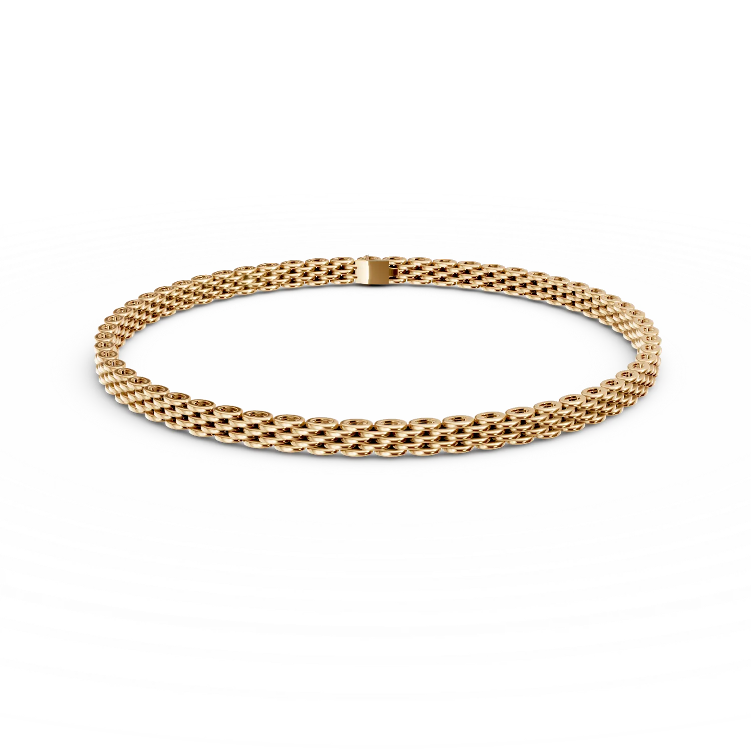 Bratara din aur galben