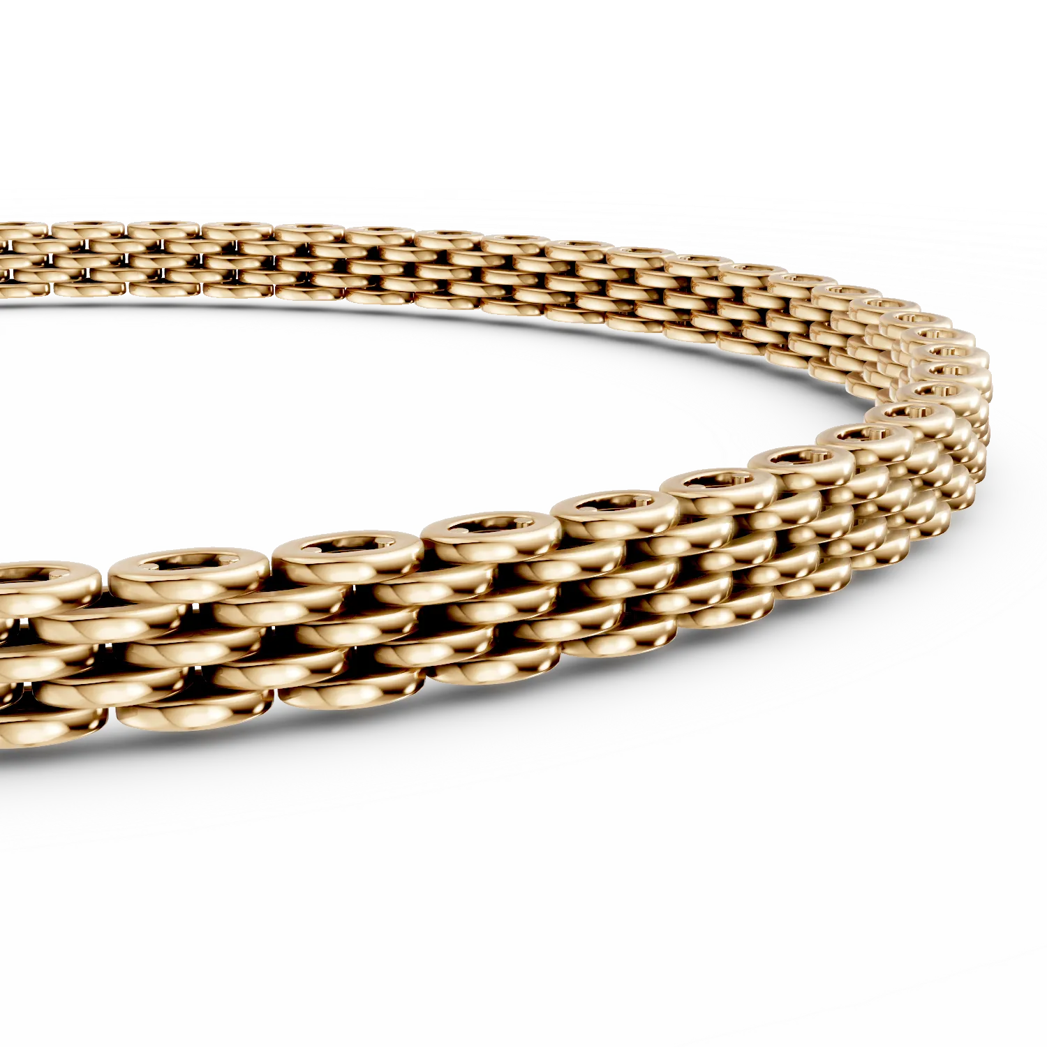 Bratara din aur galben