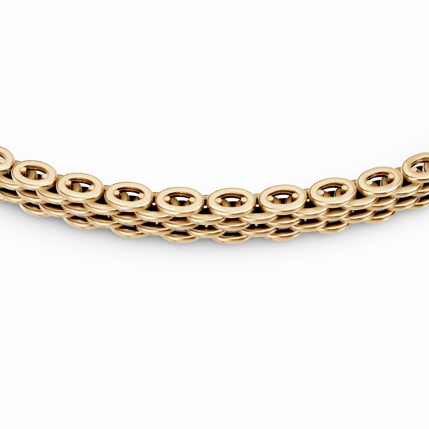 Bratara din aur galben