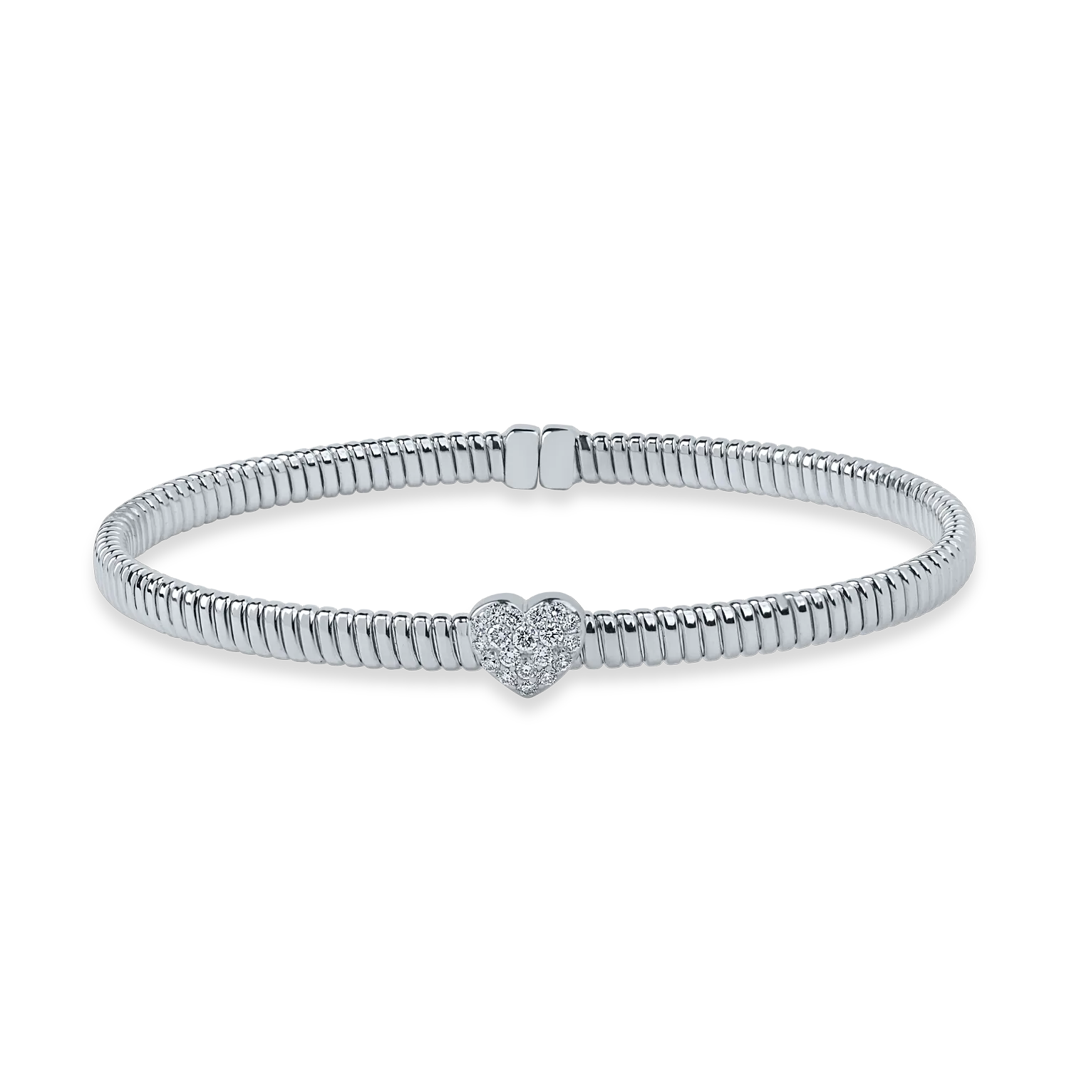 White gold bracelet with 0.2ct diamonds