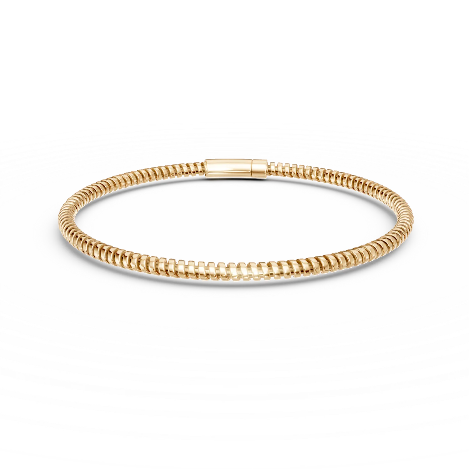 Yellow gold bracelet-193912
