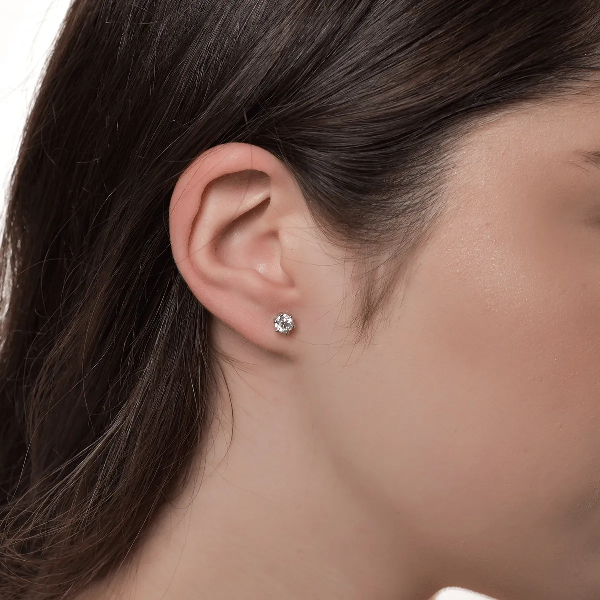 Cercei din platina cu diamante de 0.8ct-187008