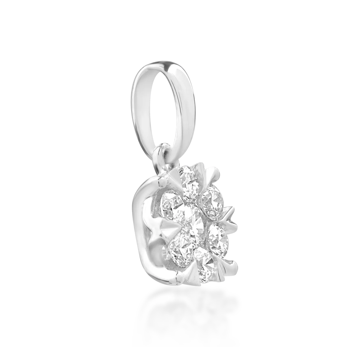 White gold pendant with 0.3ct diamonds