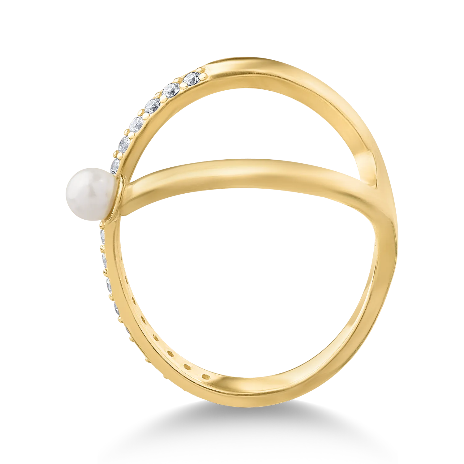 Пръстен от 14K жълто злато