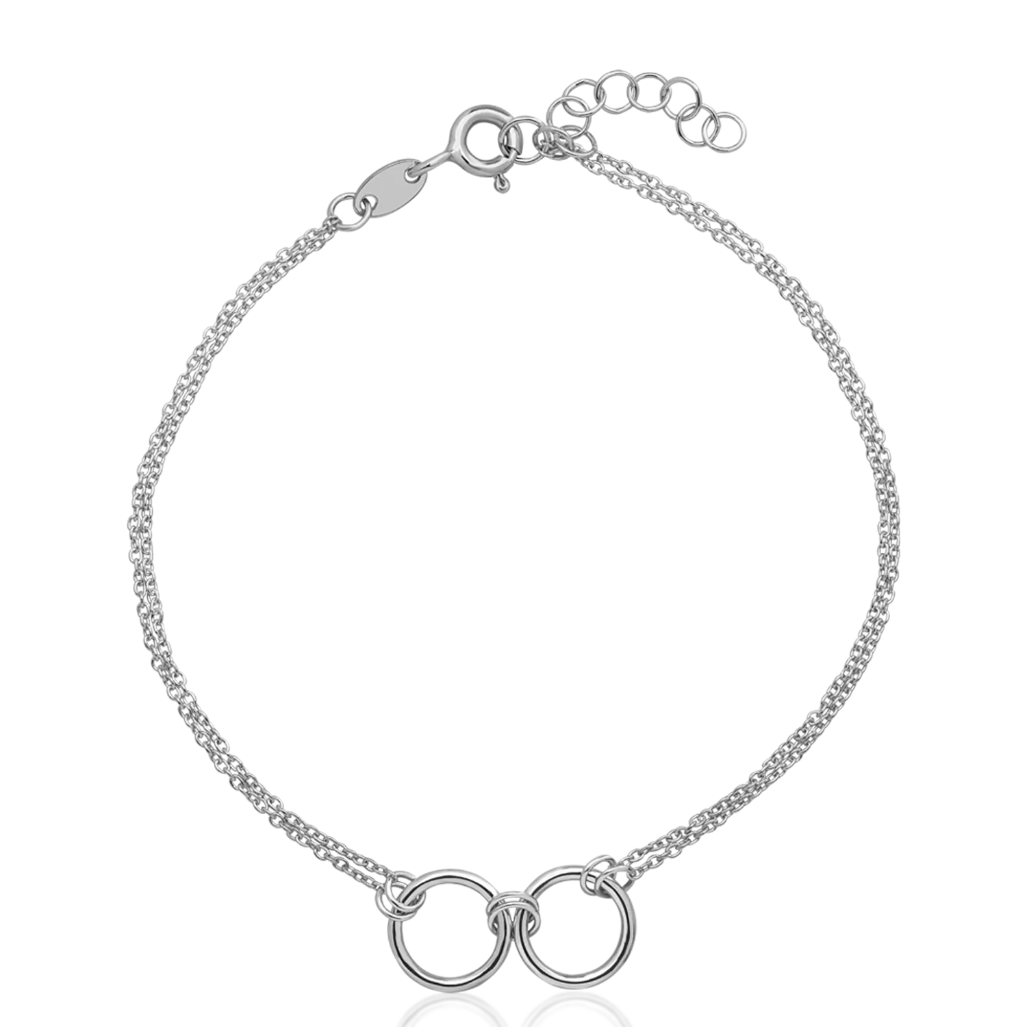 White gold bracelet