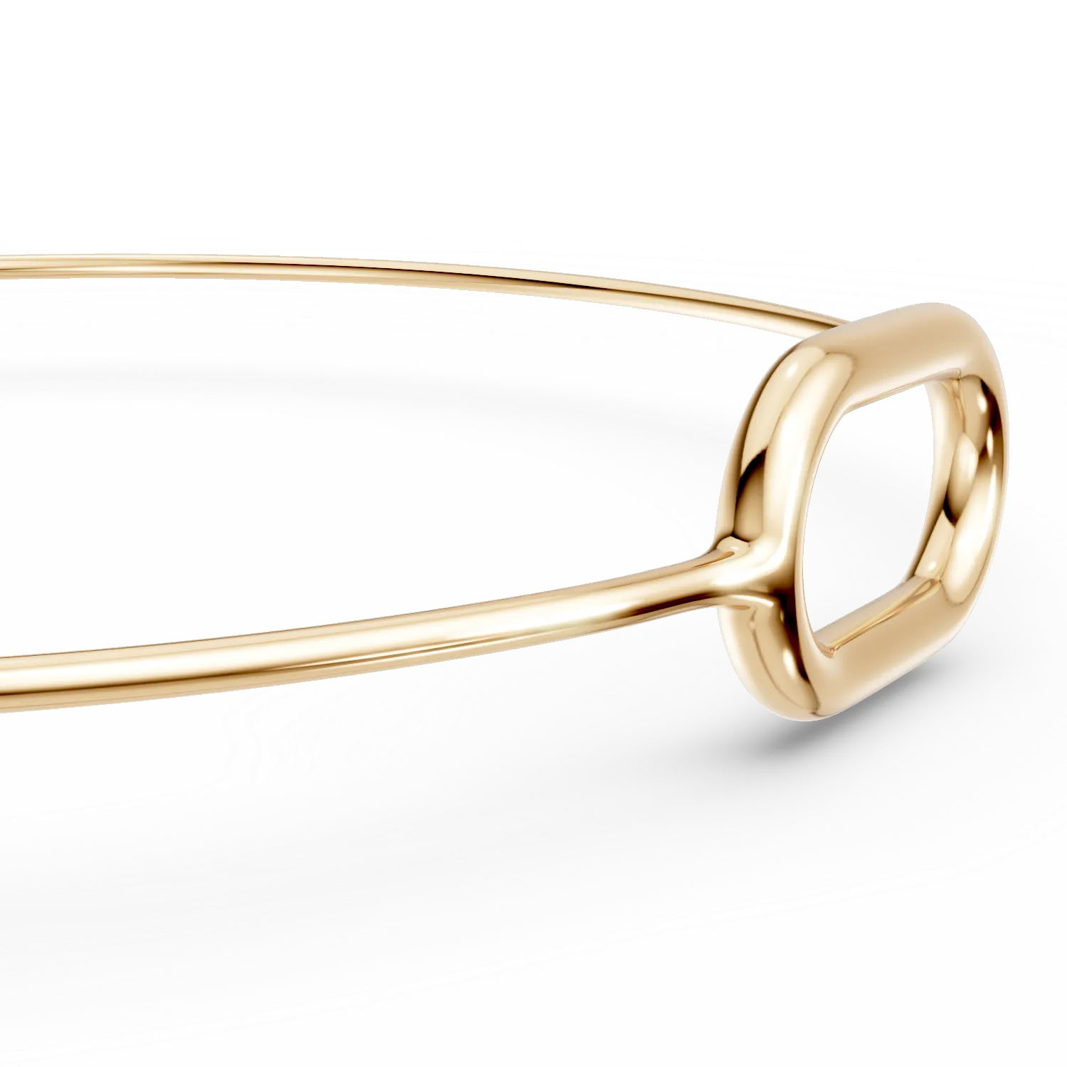 Bratara fixa din aur galben