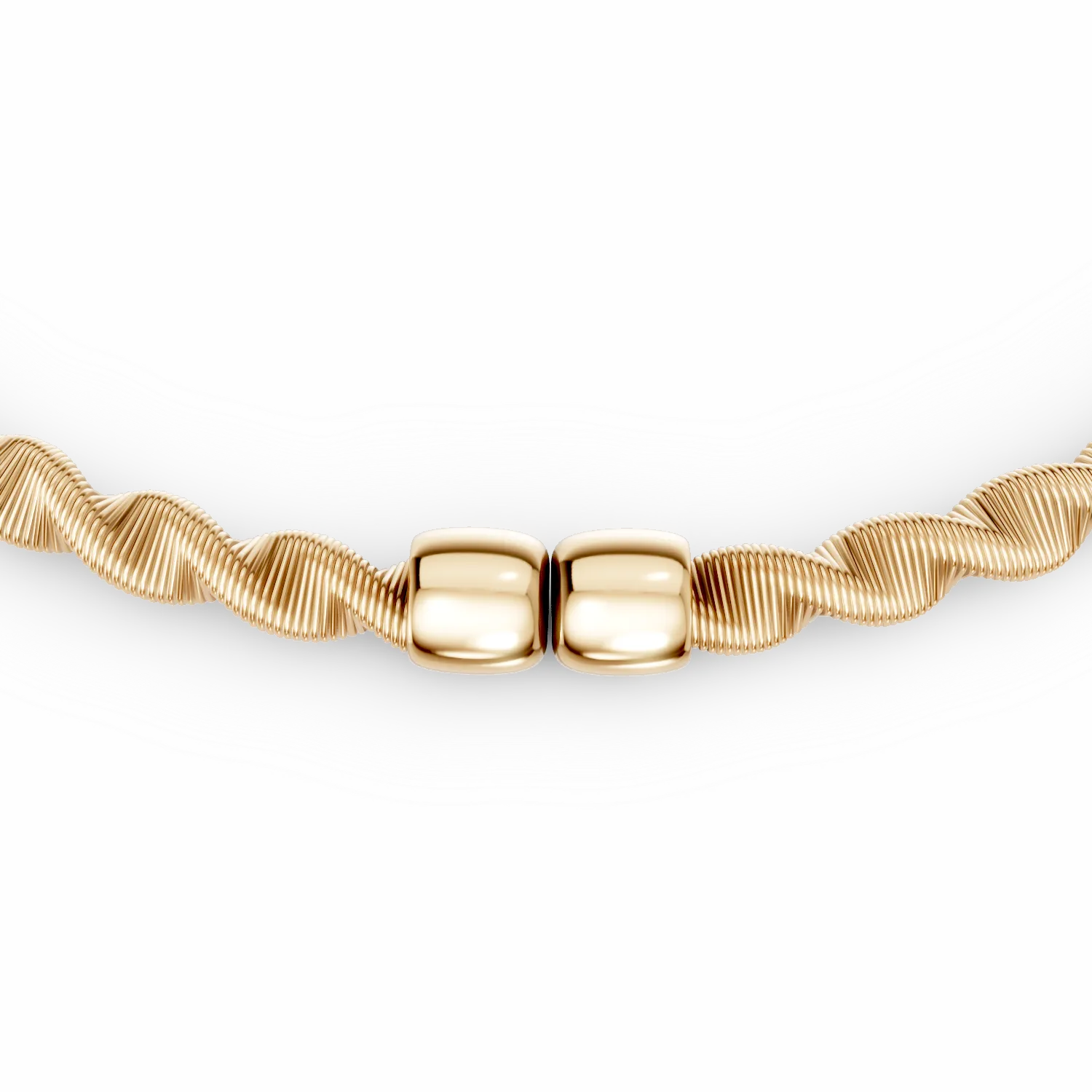 Bratara fixa din aur galben