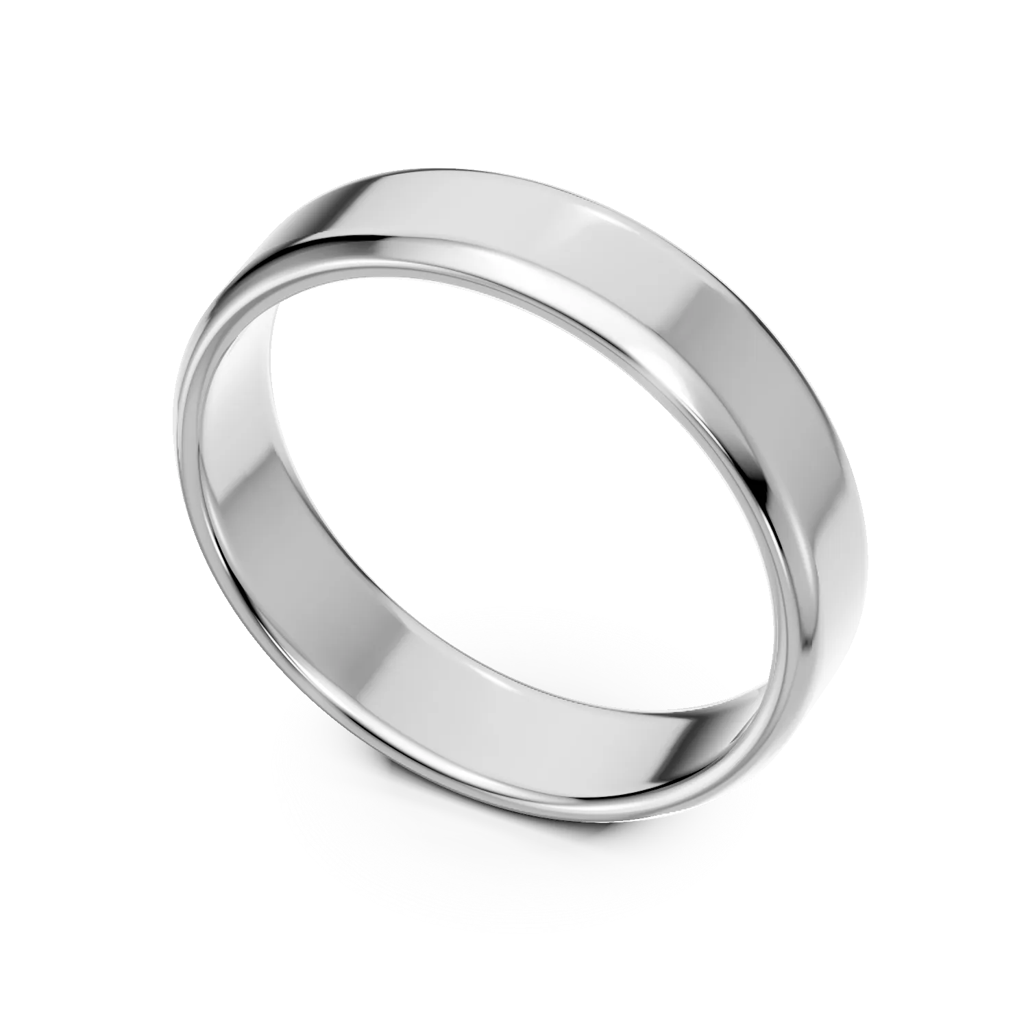 FLAT BEVEL 5mm златна халка за него