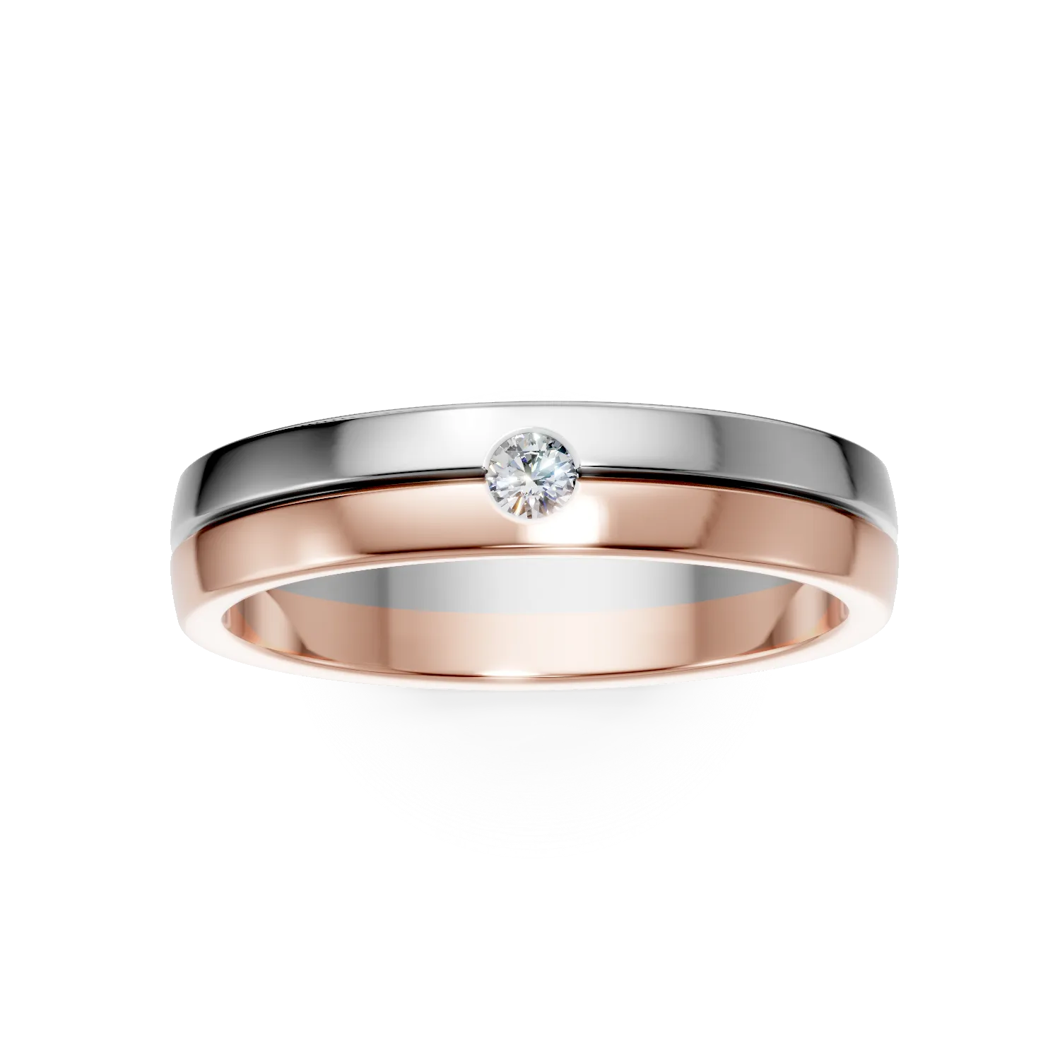 CATE arany karikagyuru neki lab created diamonds elemekkel