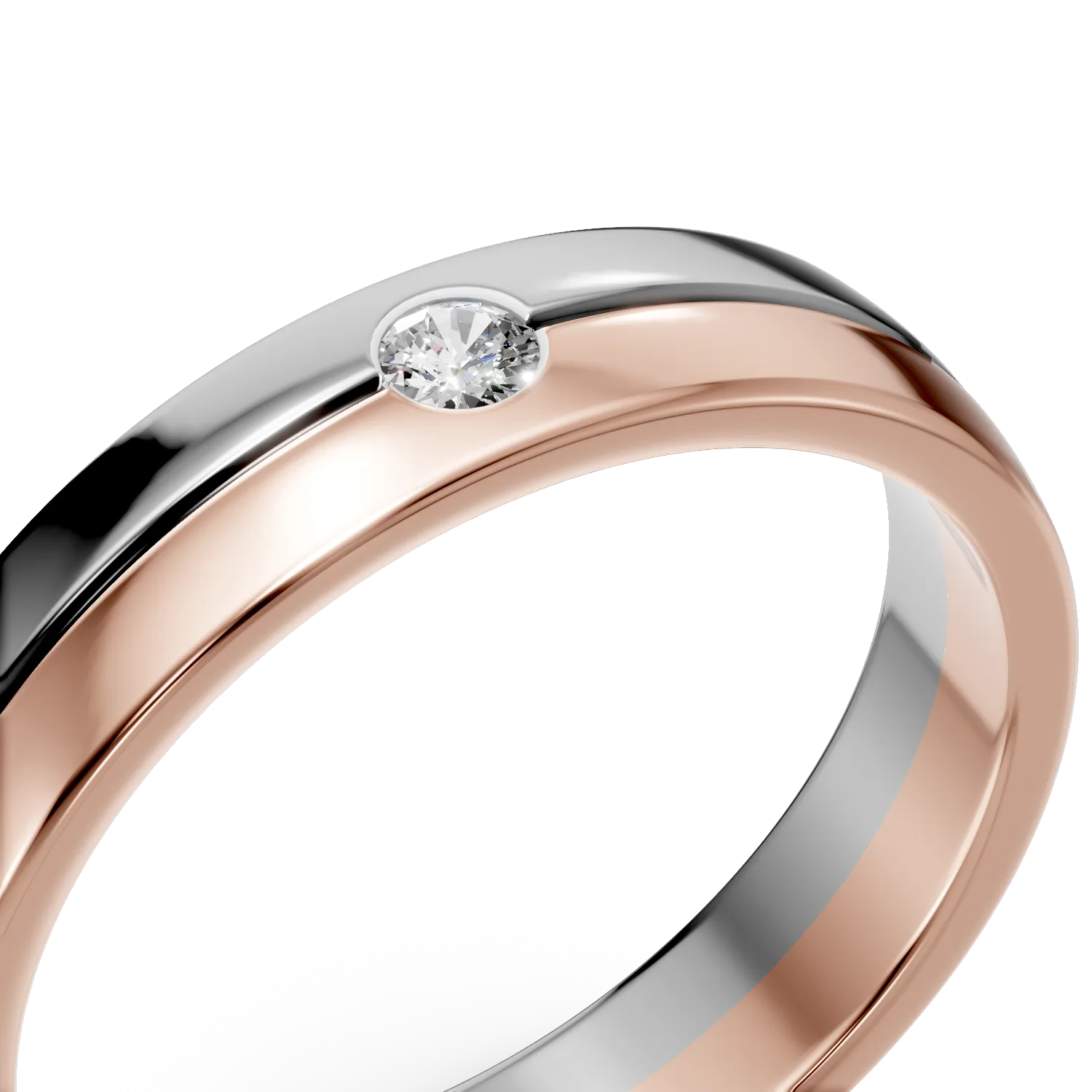 CATE arany karikagyuru neki lab created diamonds elemekkel