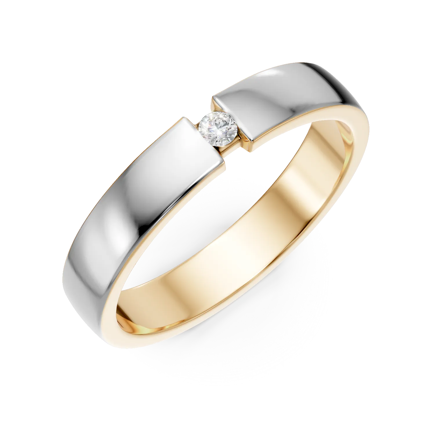 Verigheta aur model BESPOKE pentru ea cu diamant