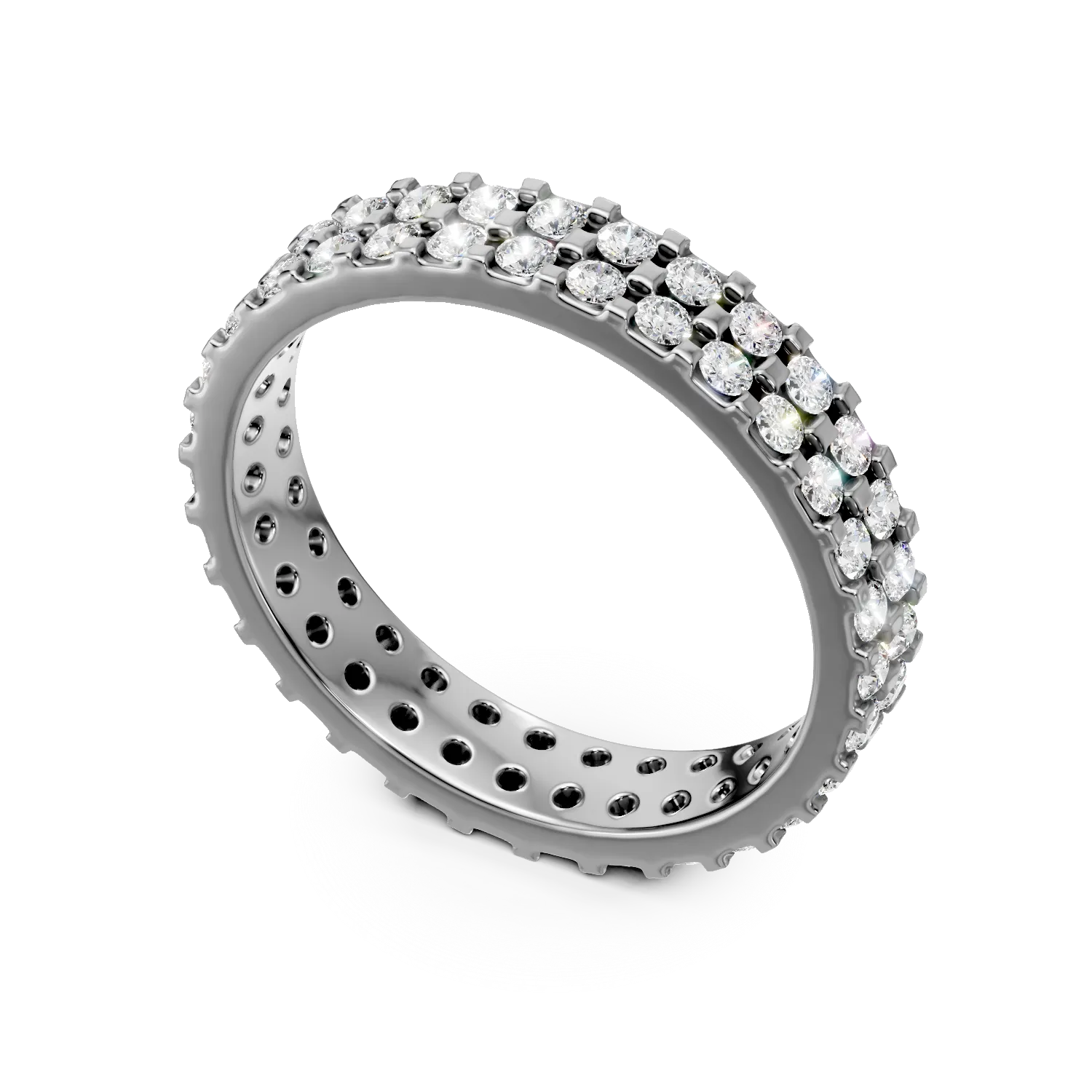 ESME zlota obraczka dla niej z lab created diamonds