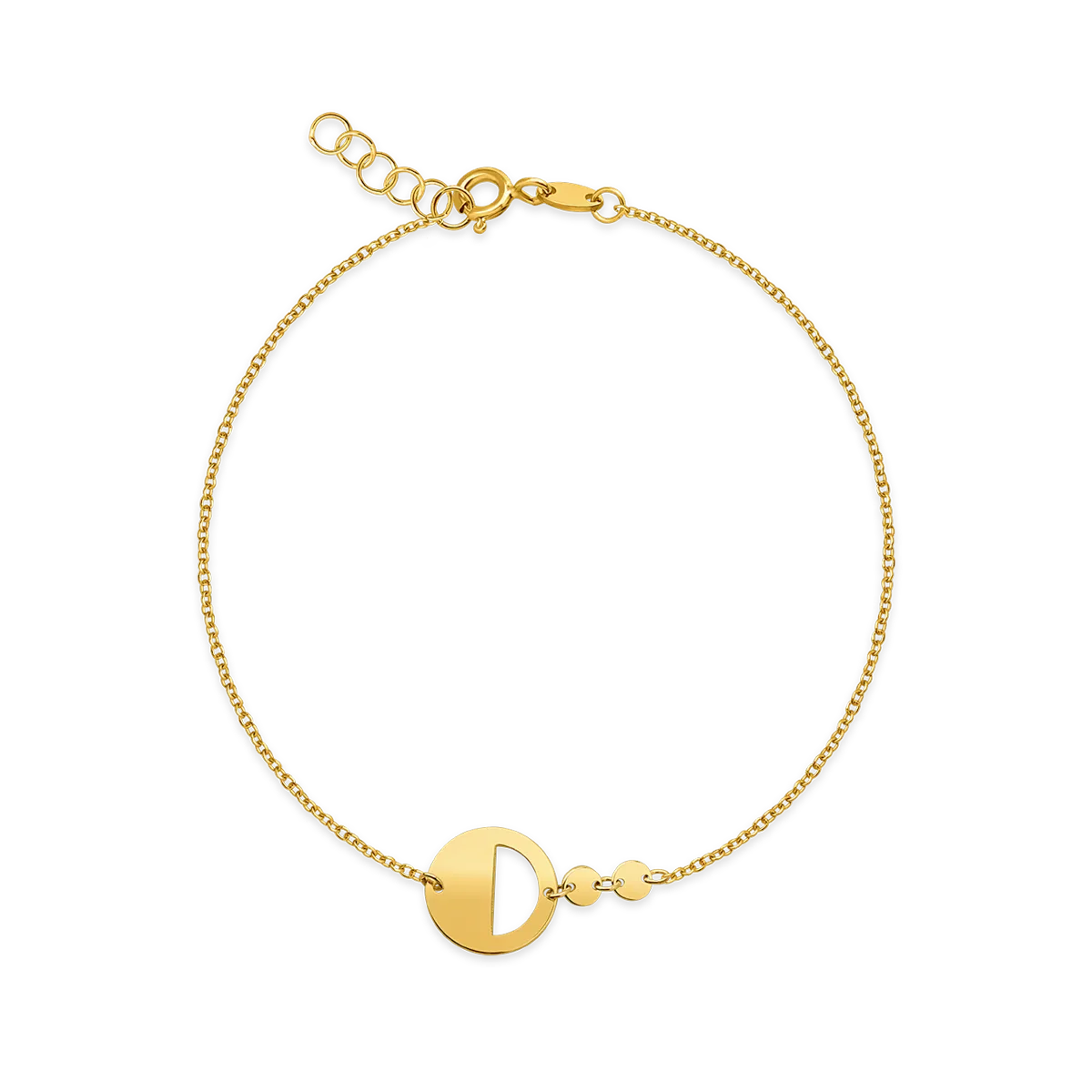 14K yellow gold bracelet