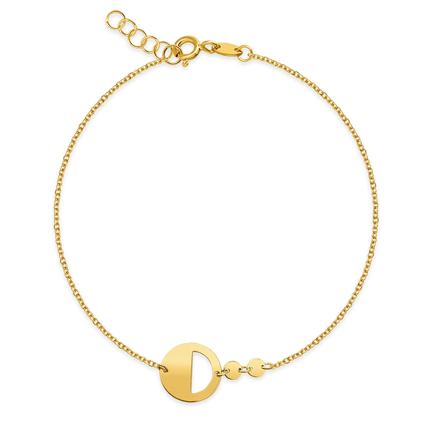 14K yellow gold bracelet