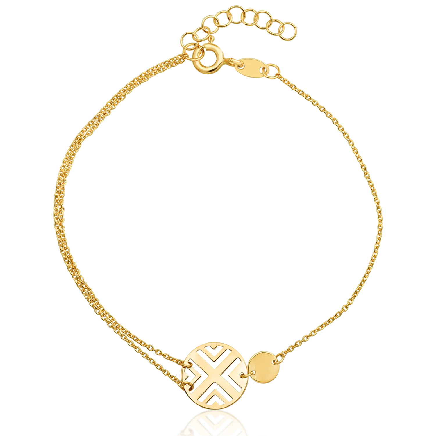 14K yellow gold bracelet