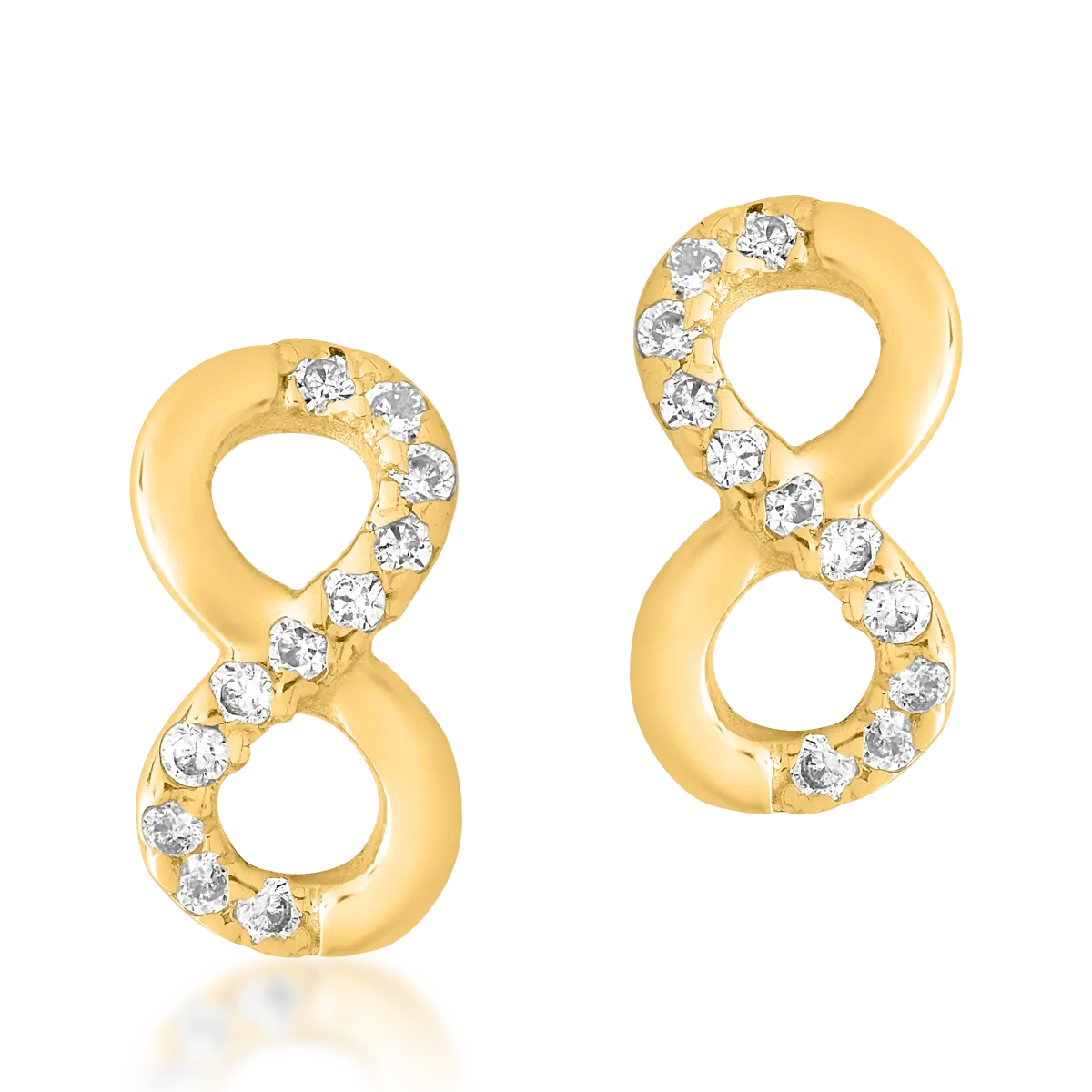 14K yellow gold earrings