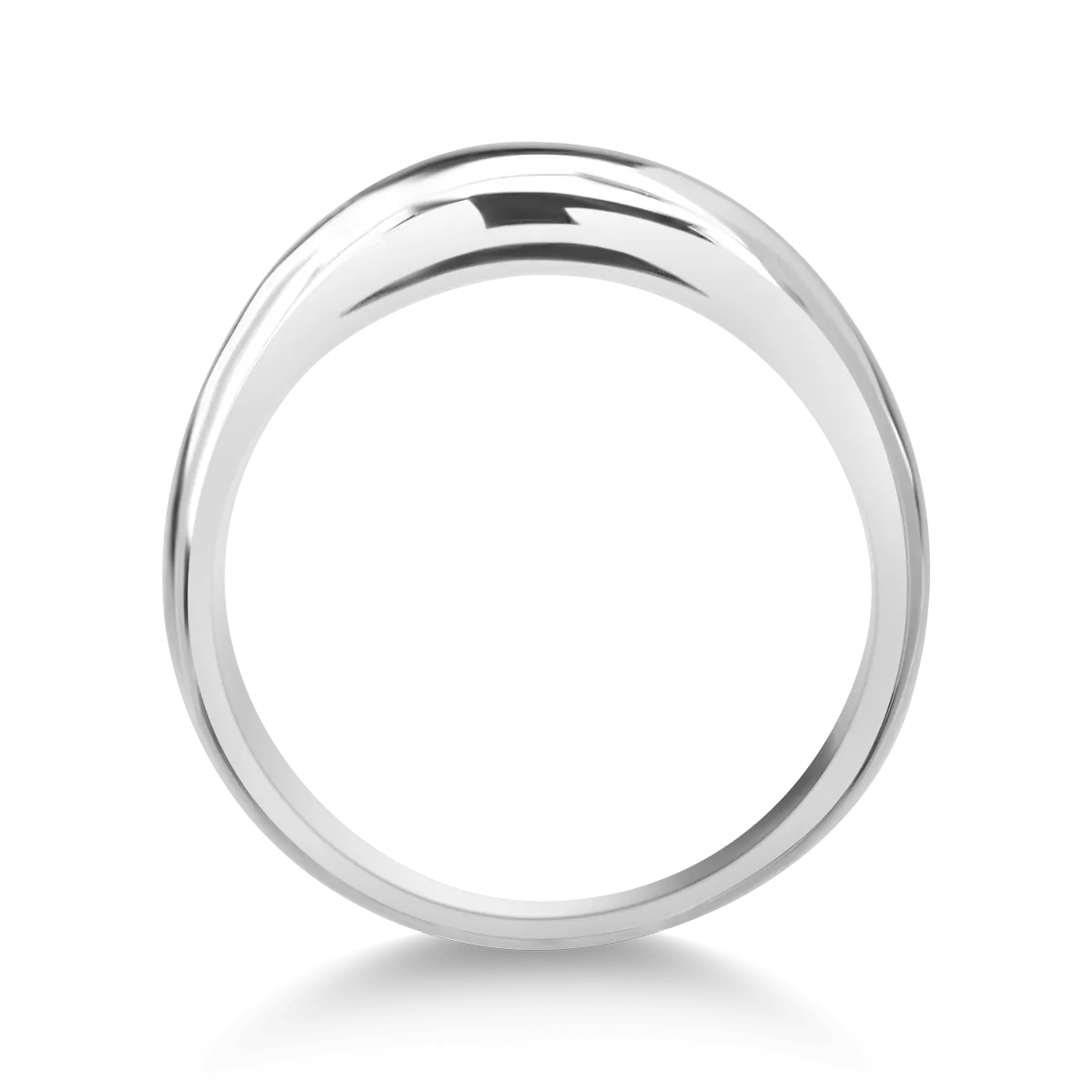 14 k fehér aranygyűrű