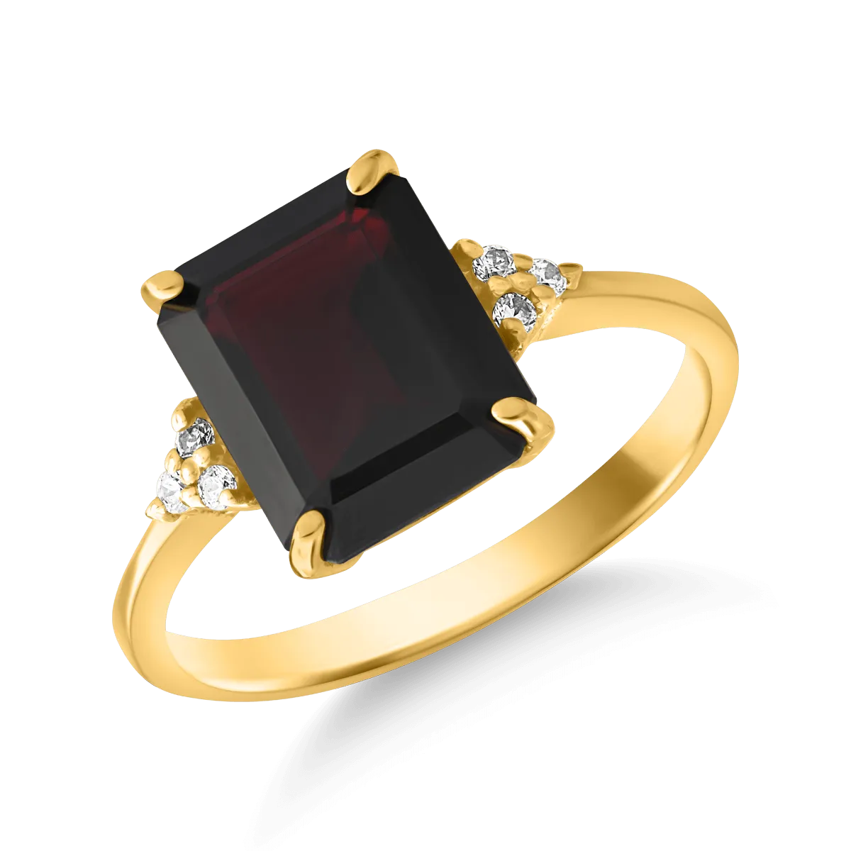 14K yellow gold ring