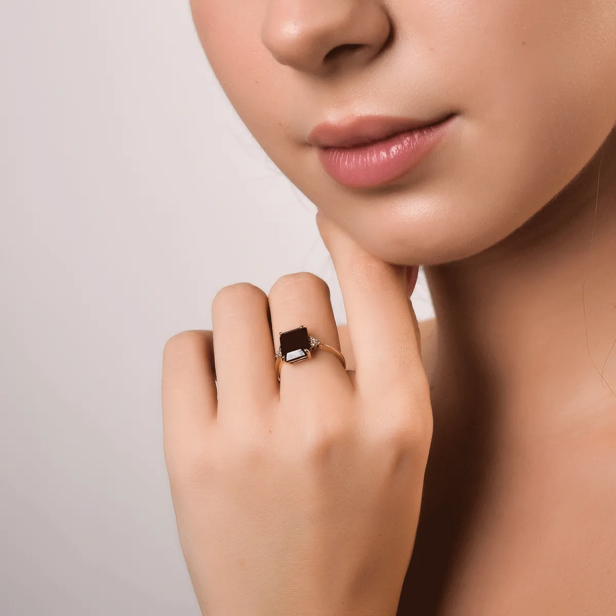 14K yellow gold ring