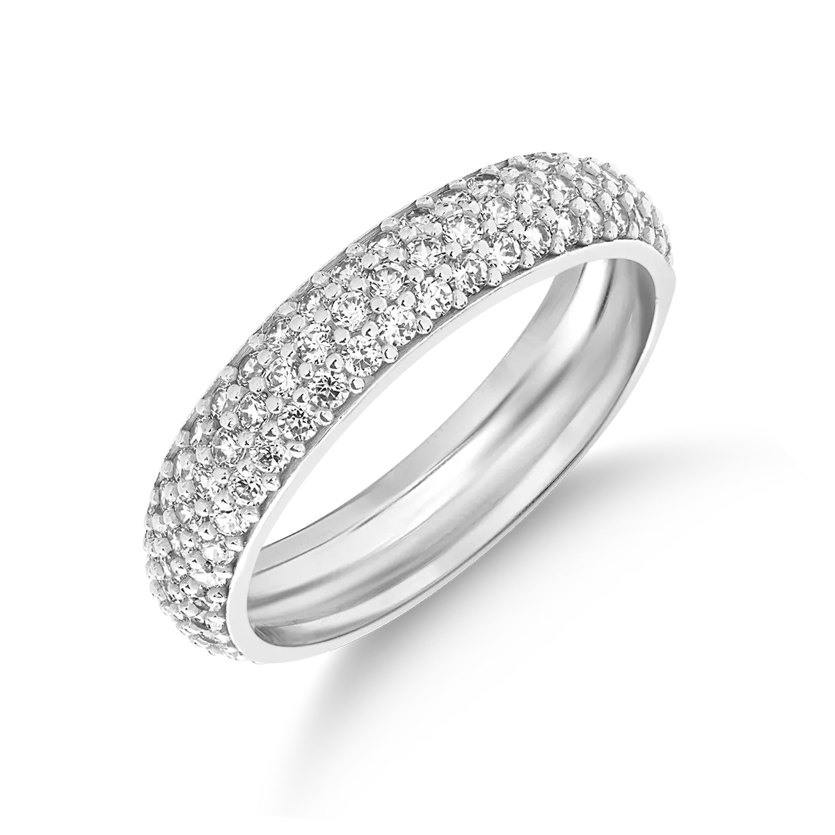 White gold ring