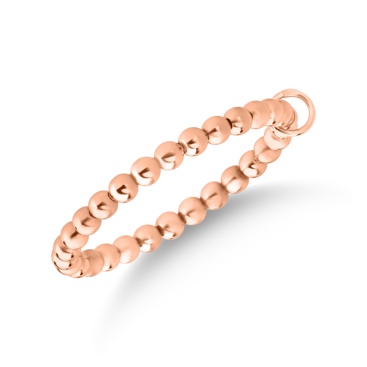 14K rose gold ring