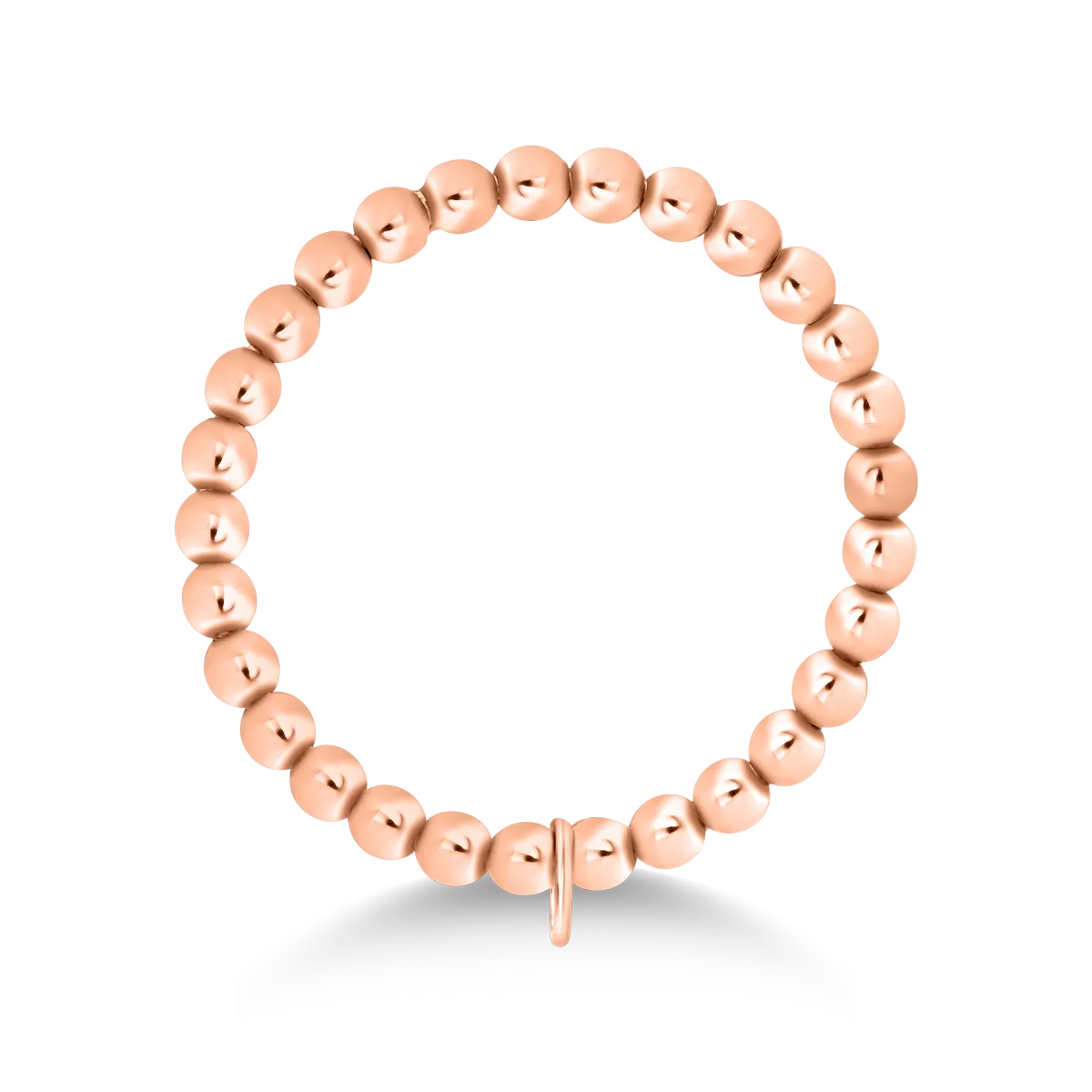 Pierścionek z 14K różowego złota