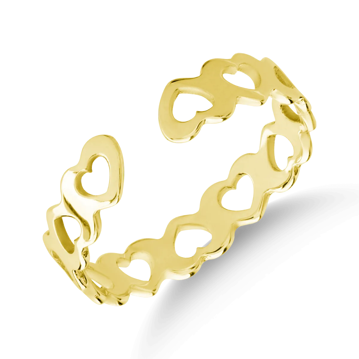 14K yellow gold ring