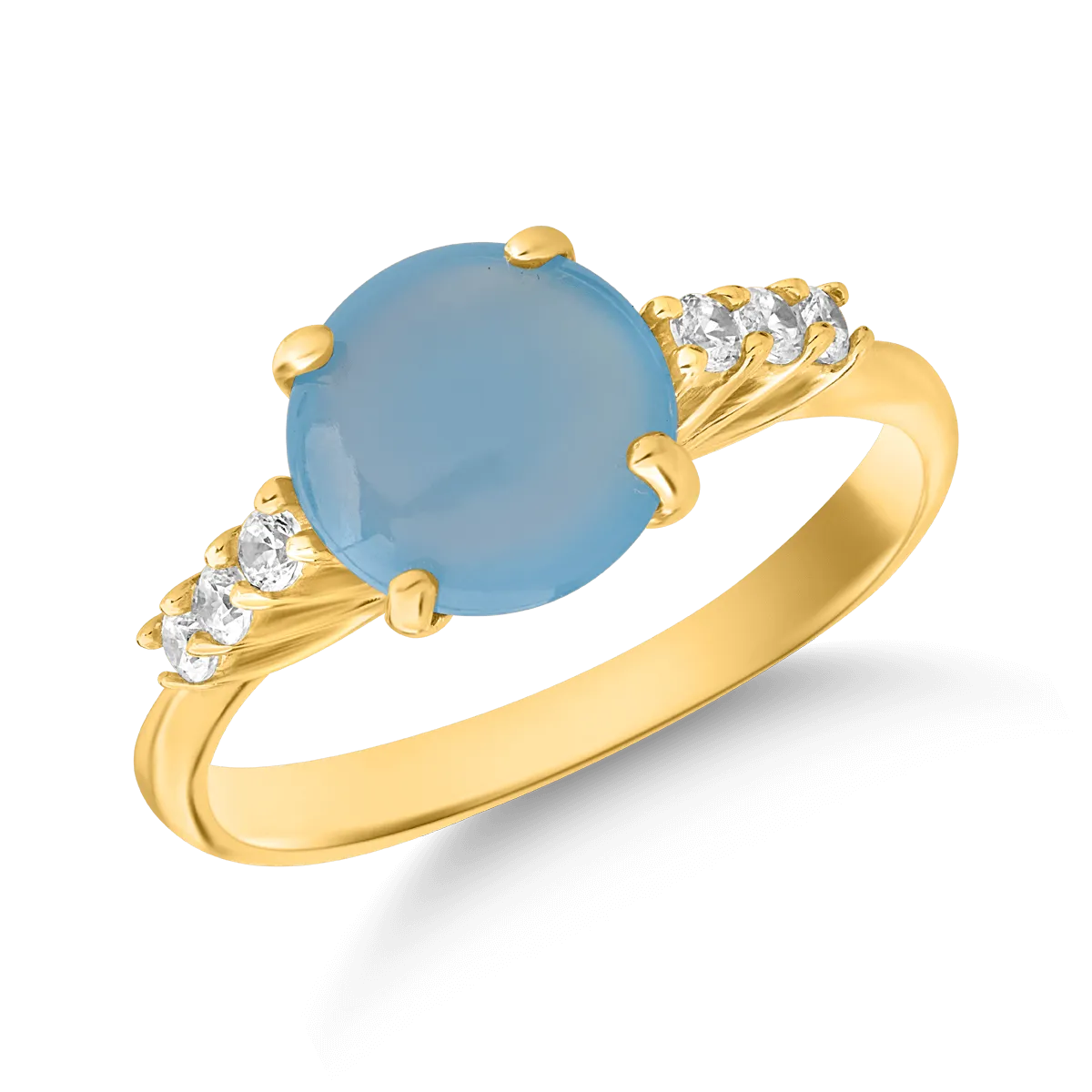 14K yellow gold ring