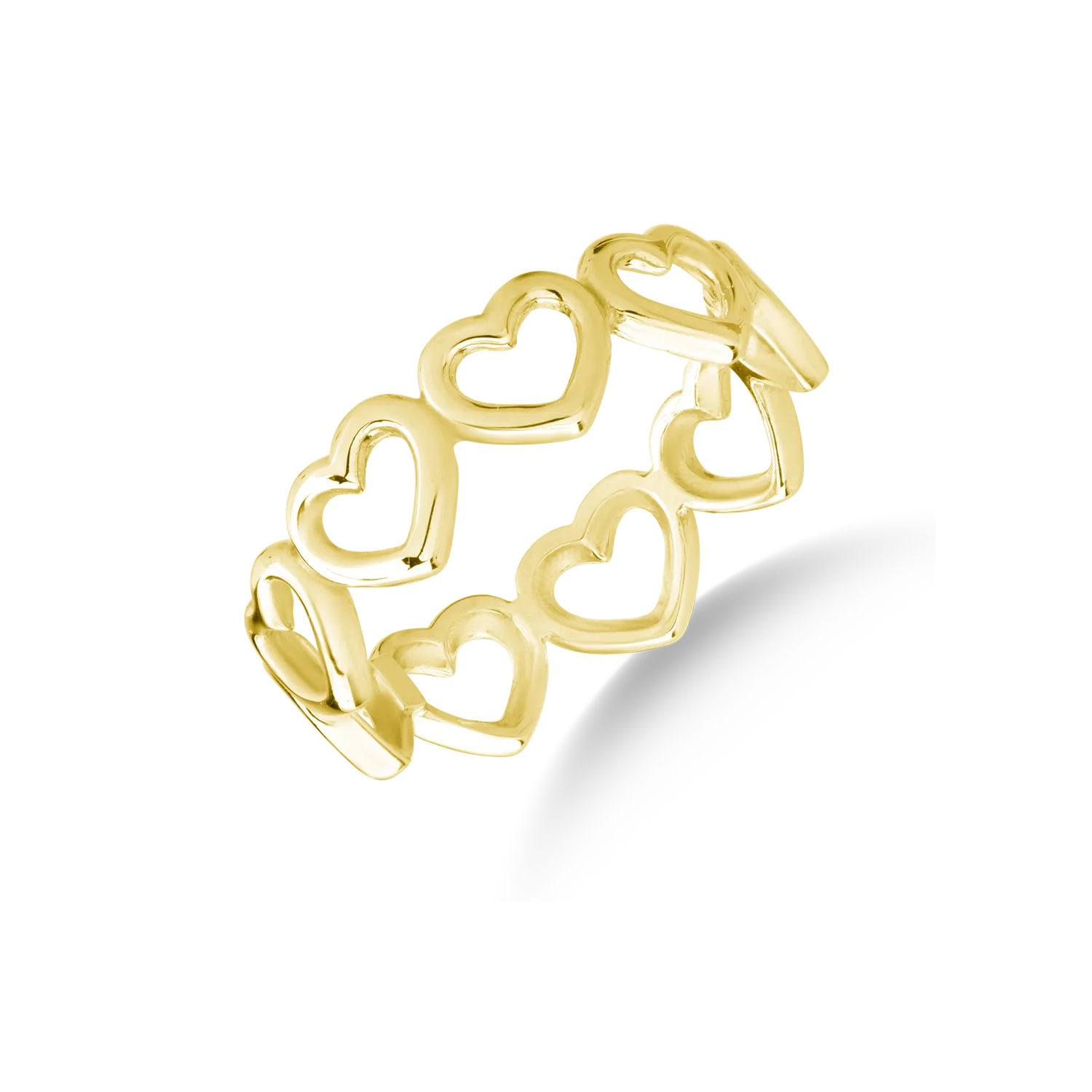 14 karátos sárga arany gyűrű