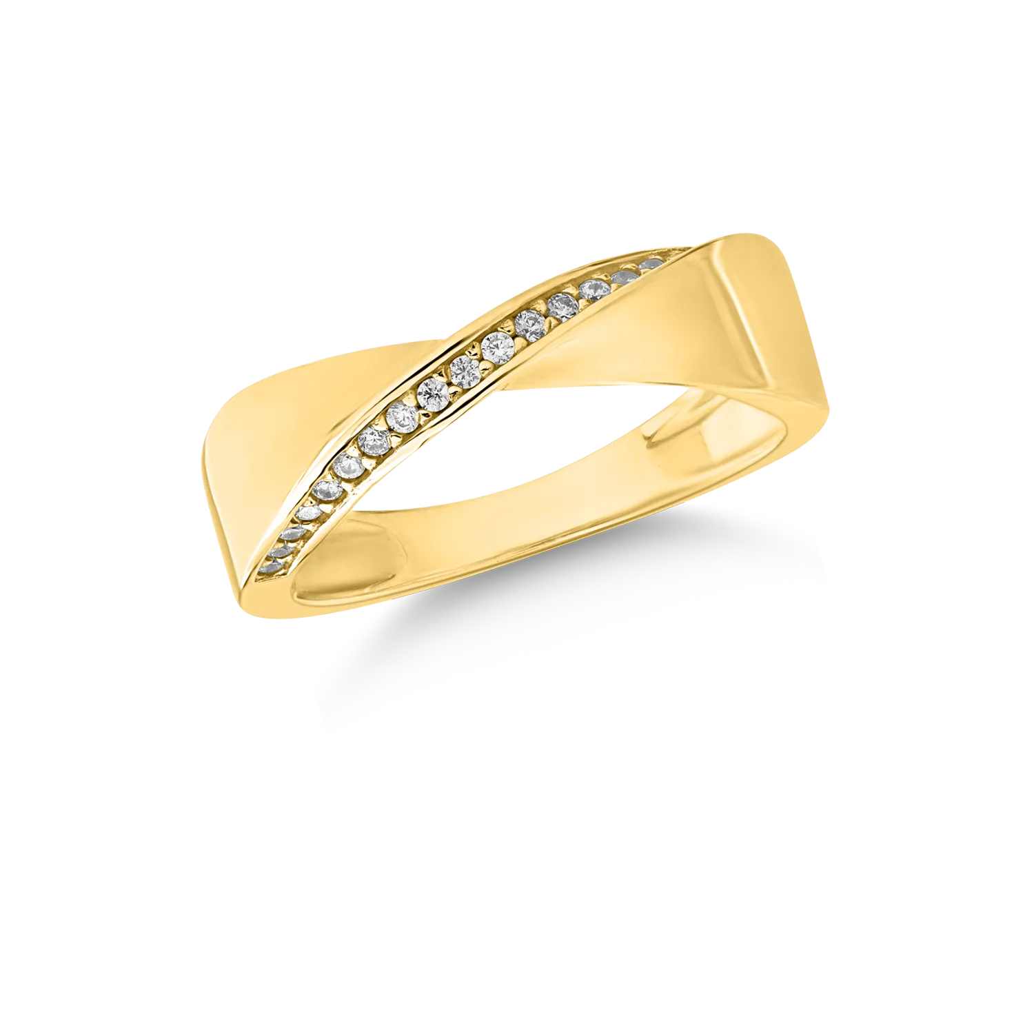 14K yellow gold ring