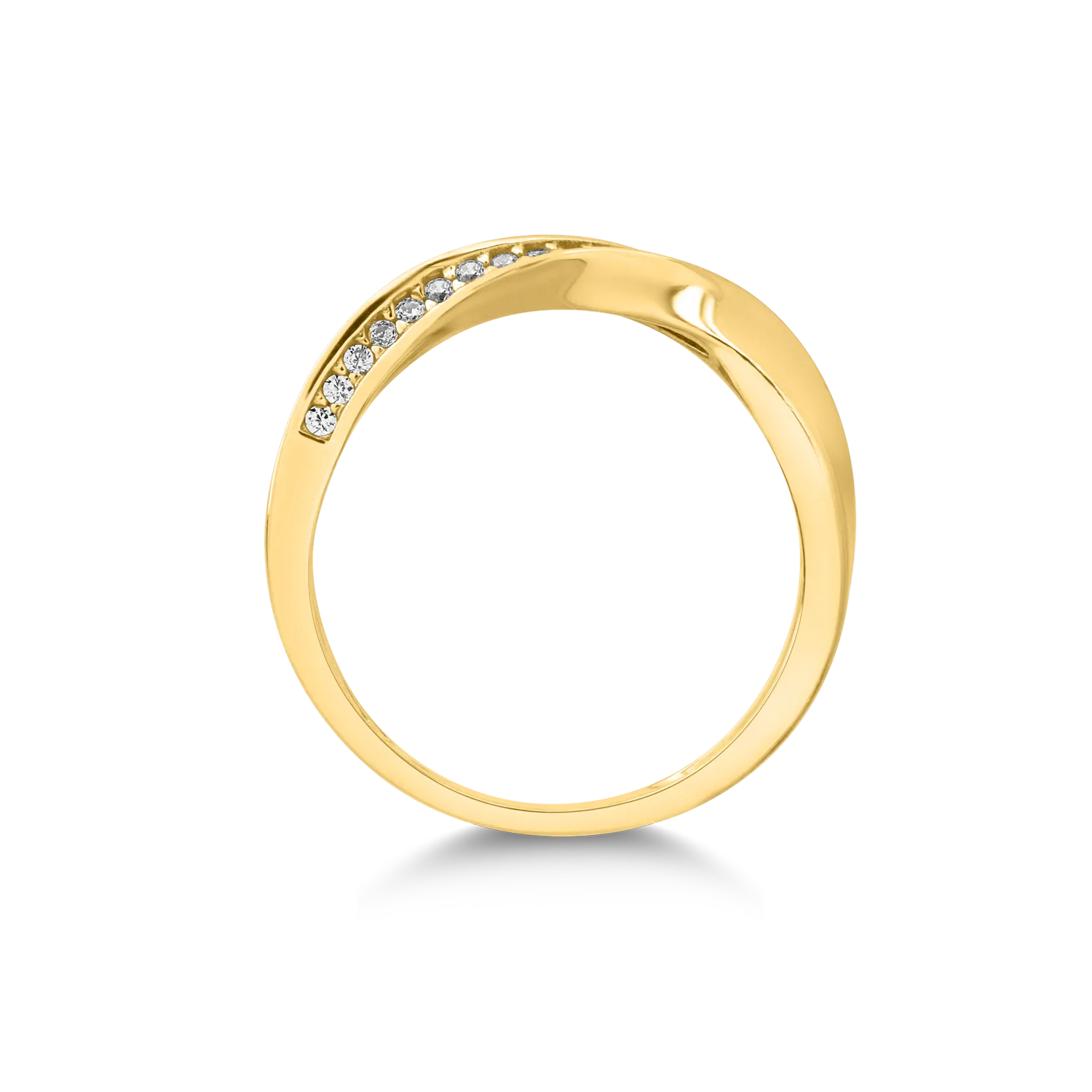 14K yellow gold ring