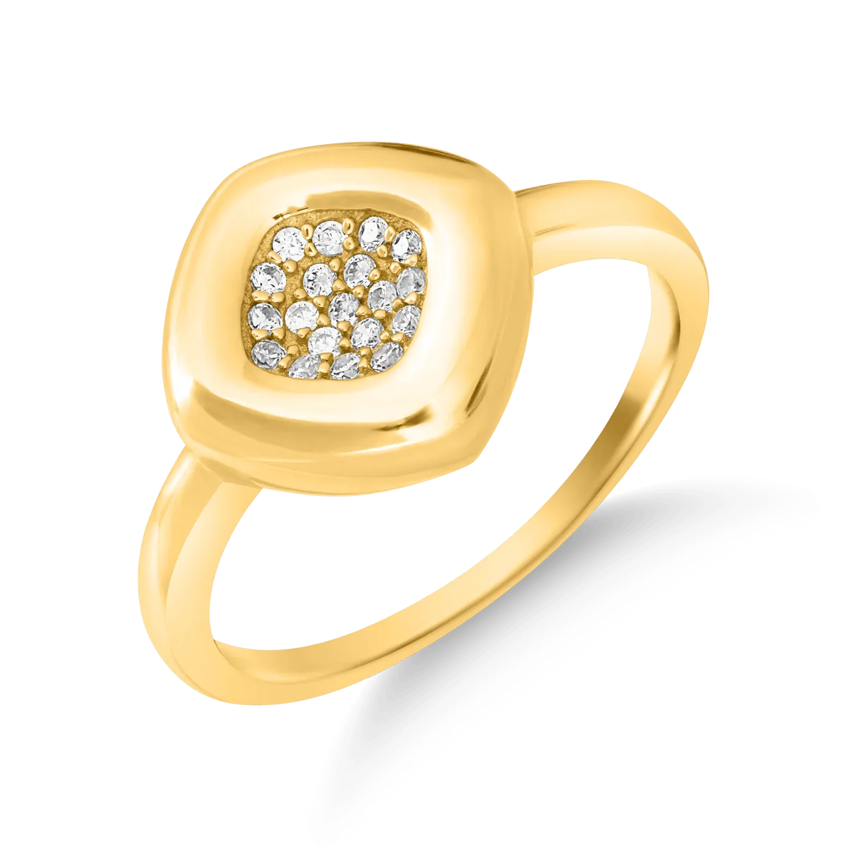 14K yellow gold ring