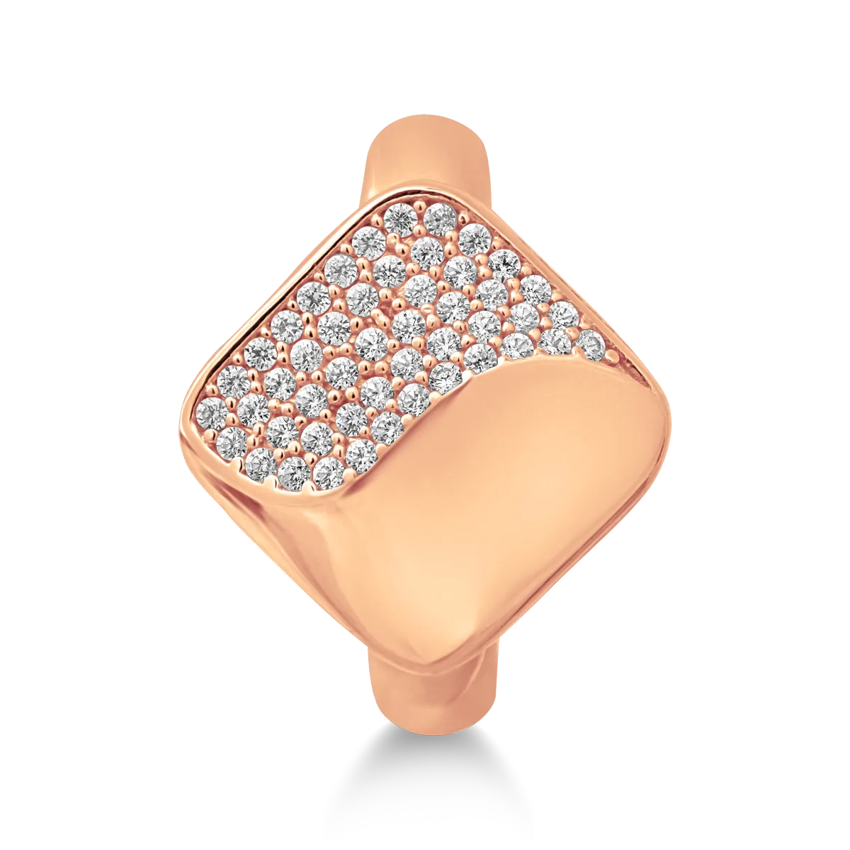 14K rose gold ring