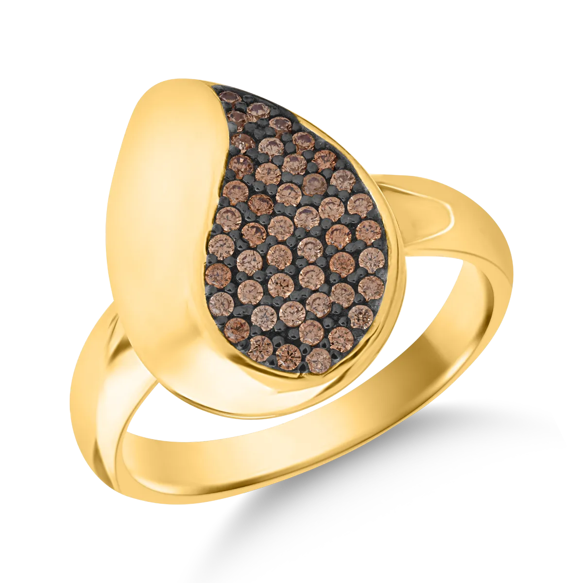 14K yellow gold ring